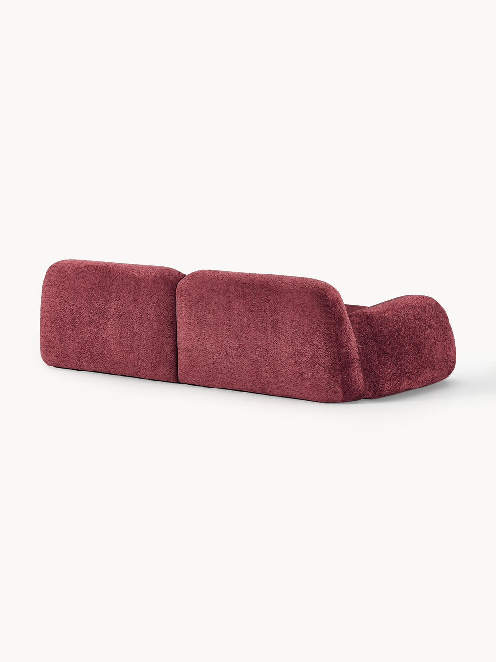 Modulares Teddy-Bouclé-Sofa Wolke (3-Sitzer)