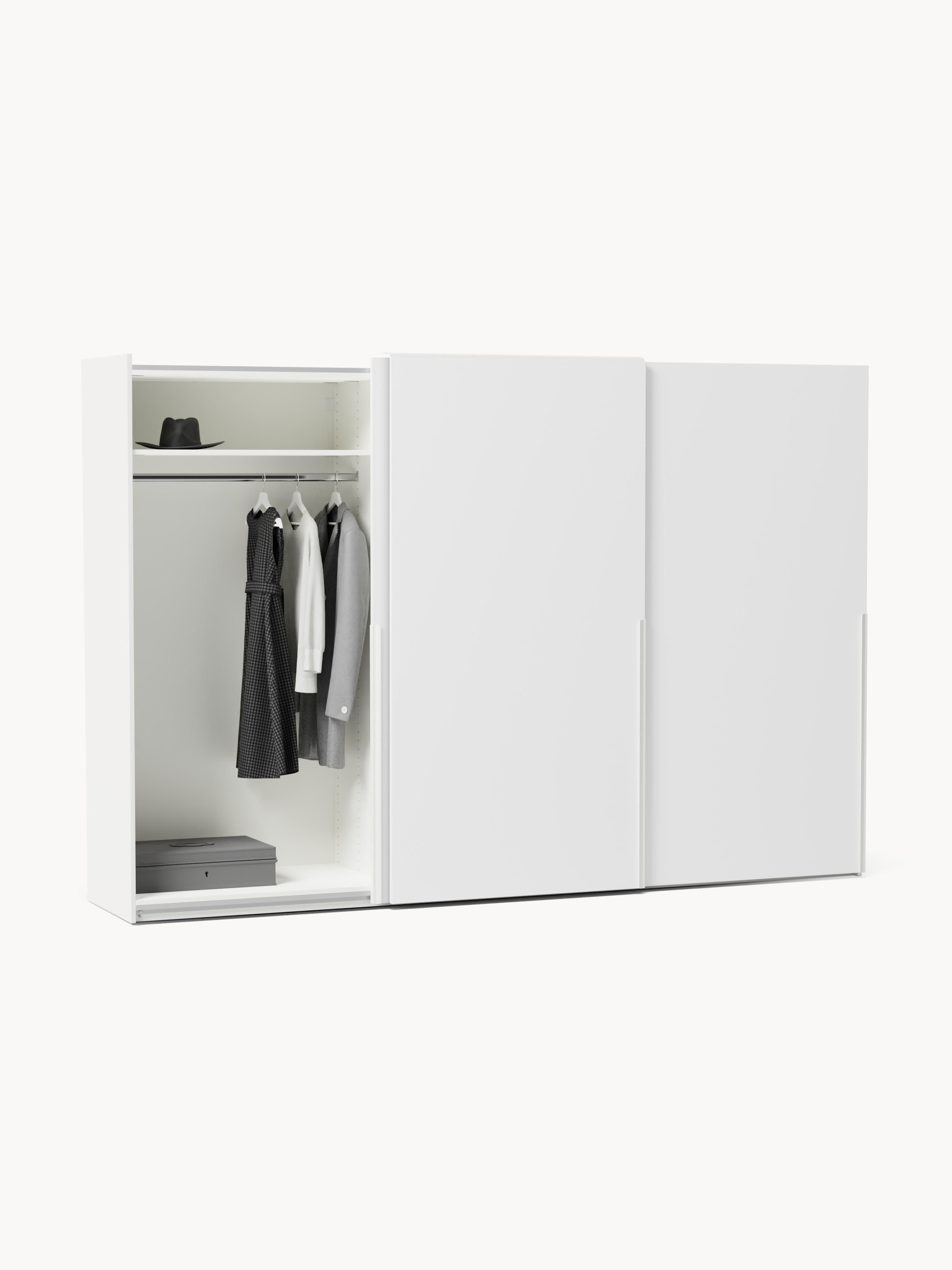 Modularer Schwebetürenschrank Leon, 300 cm Breite, in verschiedenen Größen