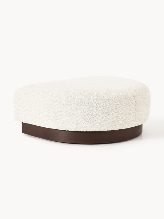Galeriebild 1 - Sofa-Hocker Natalie aus Teddy-Bouclé