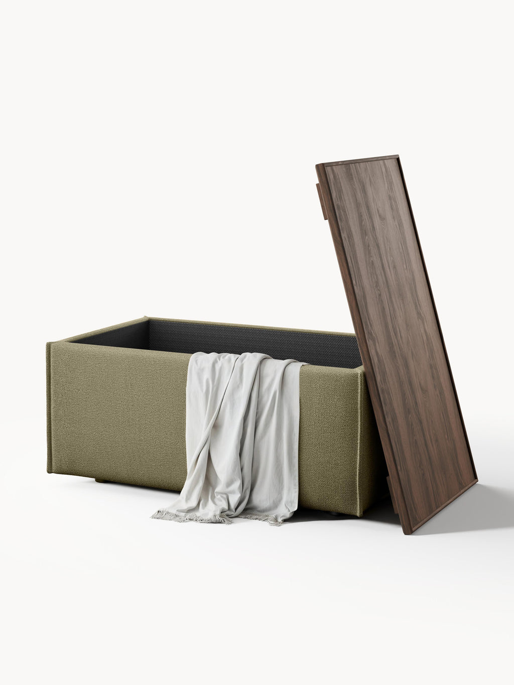 Sofa-Hocker Lennon mit Stauraum