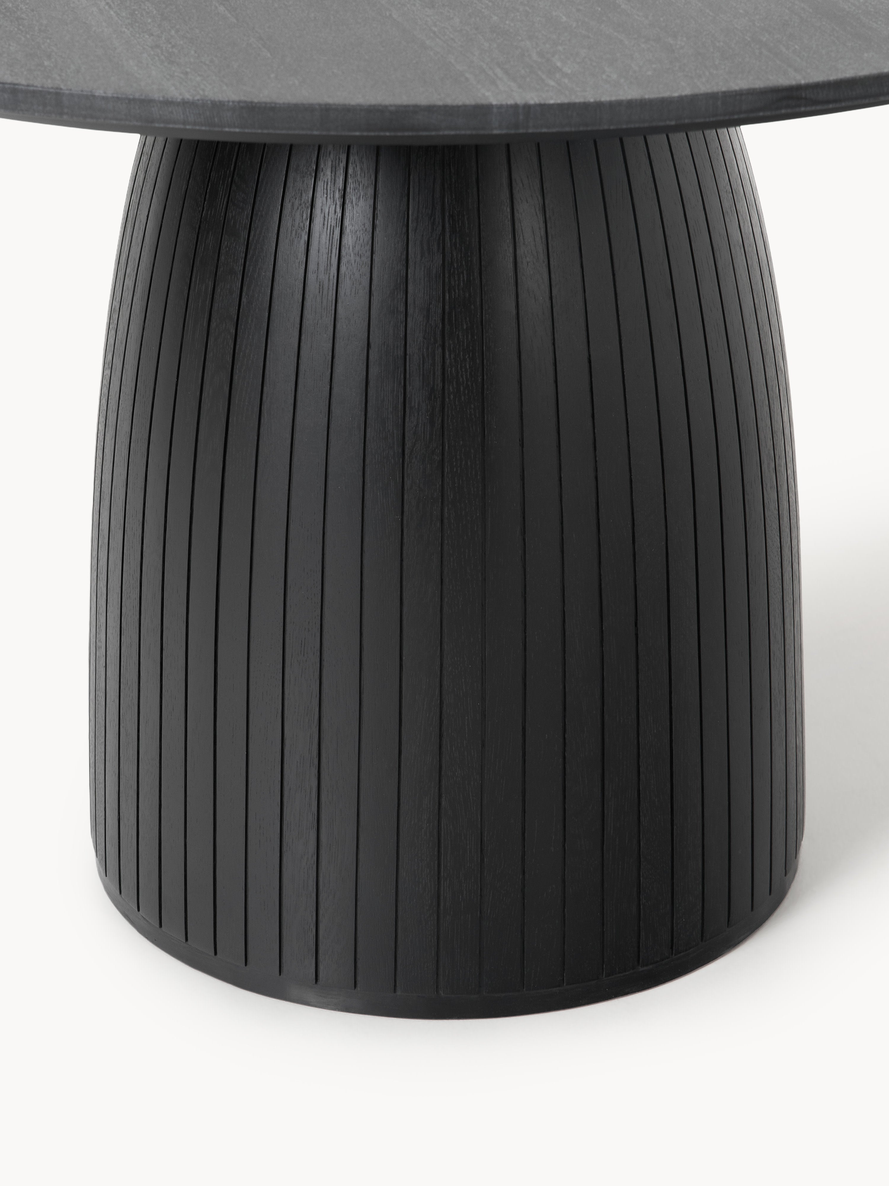 Runder Esstisch Nelly mit Marmor-Tischplatte, Ø 115 cm