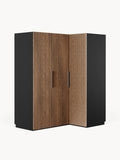 Galeriebild 1 - Modularer Eck-Kleiderschrank Simone