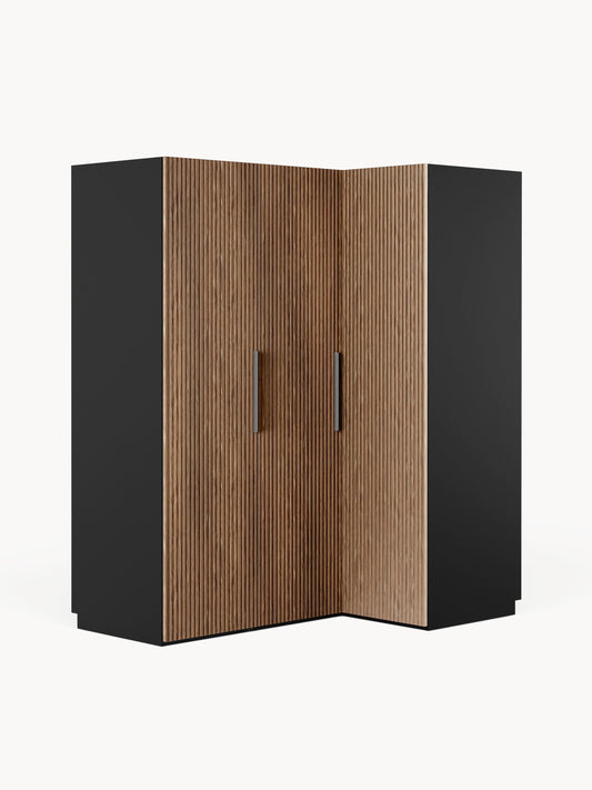 Galeriebild 1 - Modularer Eck-Kleiderschrank Simone