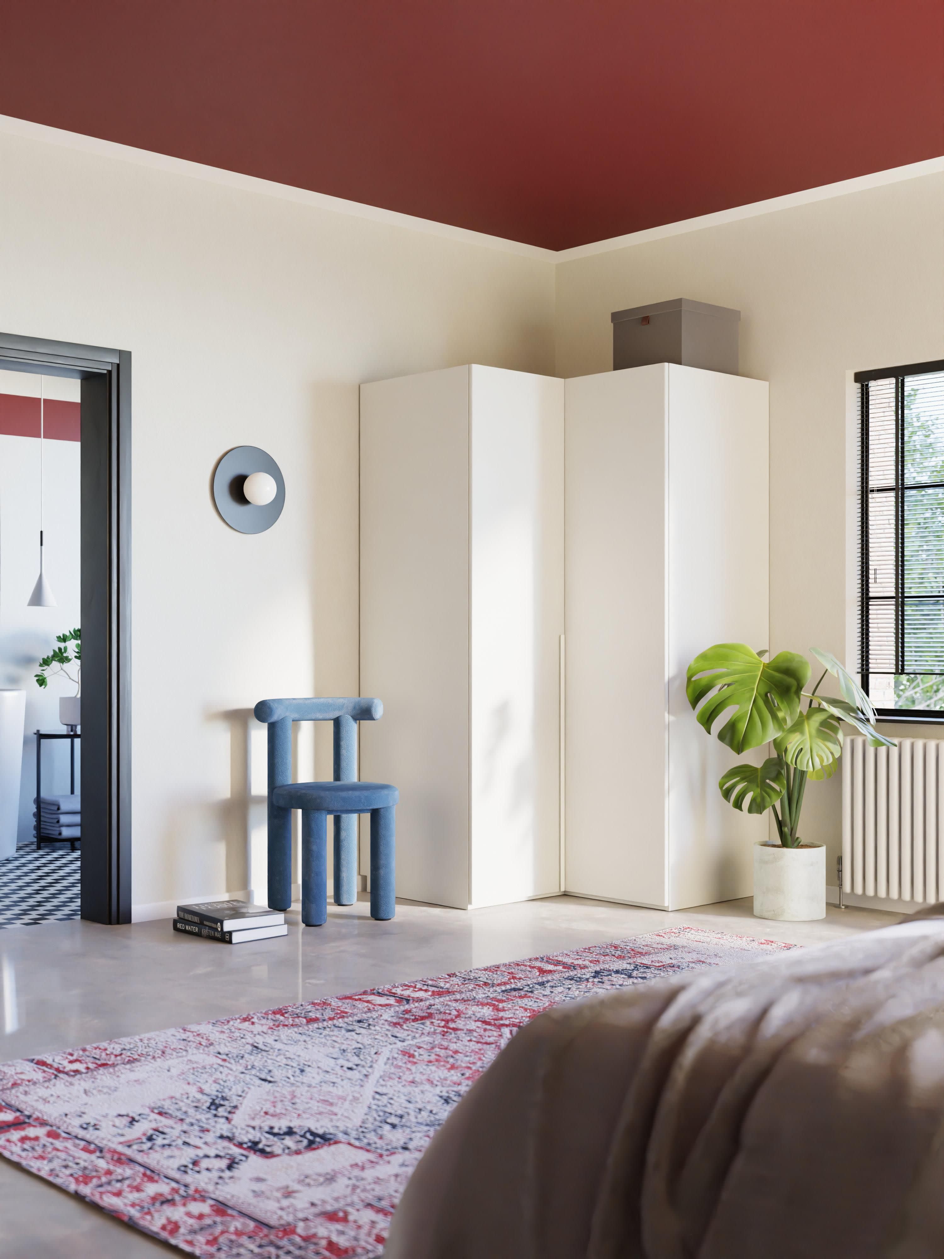 Modularer Eck-Kleiderschrank Leon, 115 cm Breite, in verschiedenen Größen