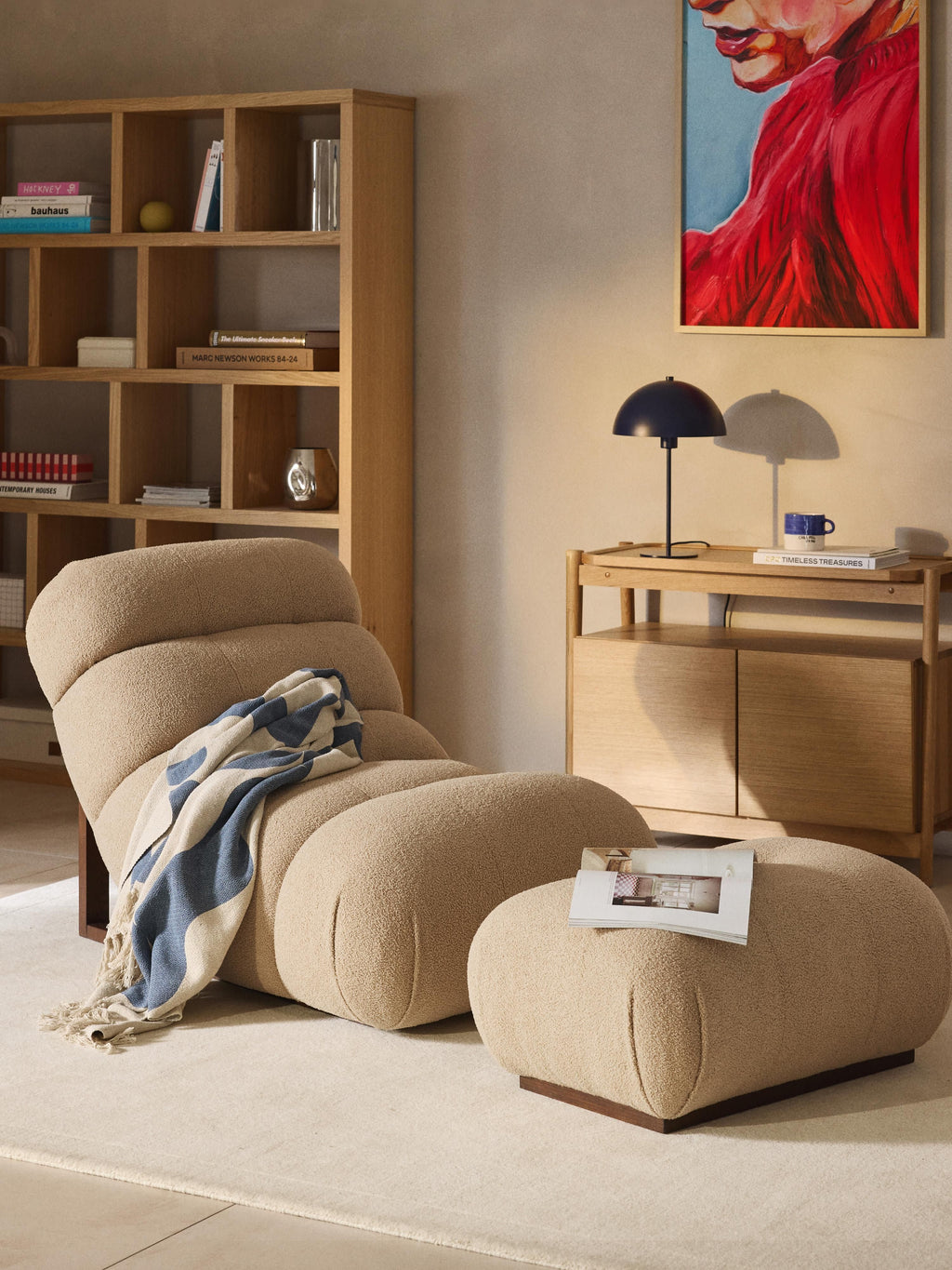 Teddy-Loungesessel Stanley