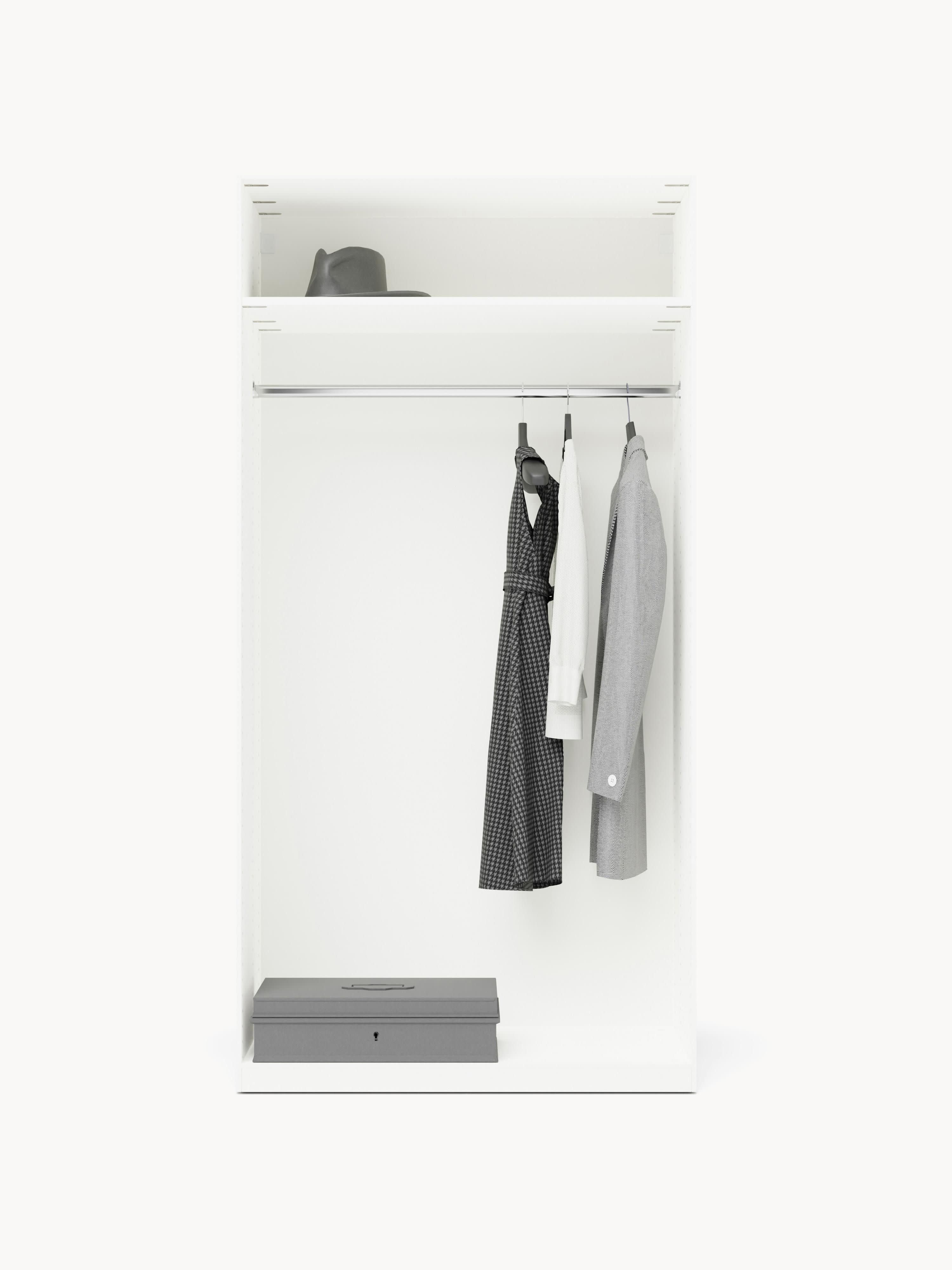 Modularer Drehtürenschrank Leon, 100 cm Breite, in verschiedenen Größen