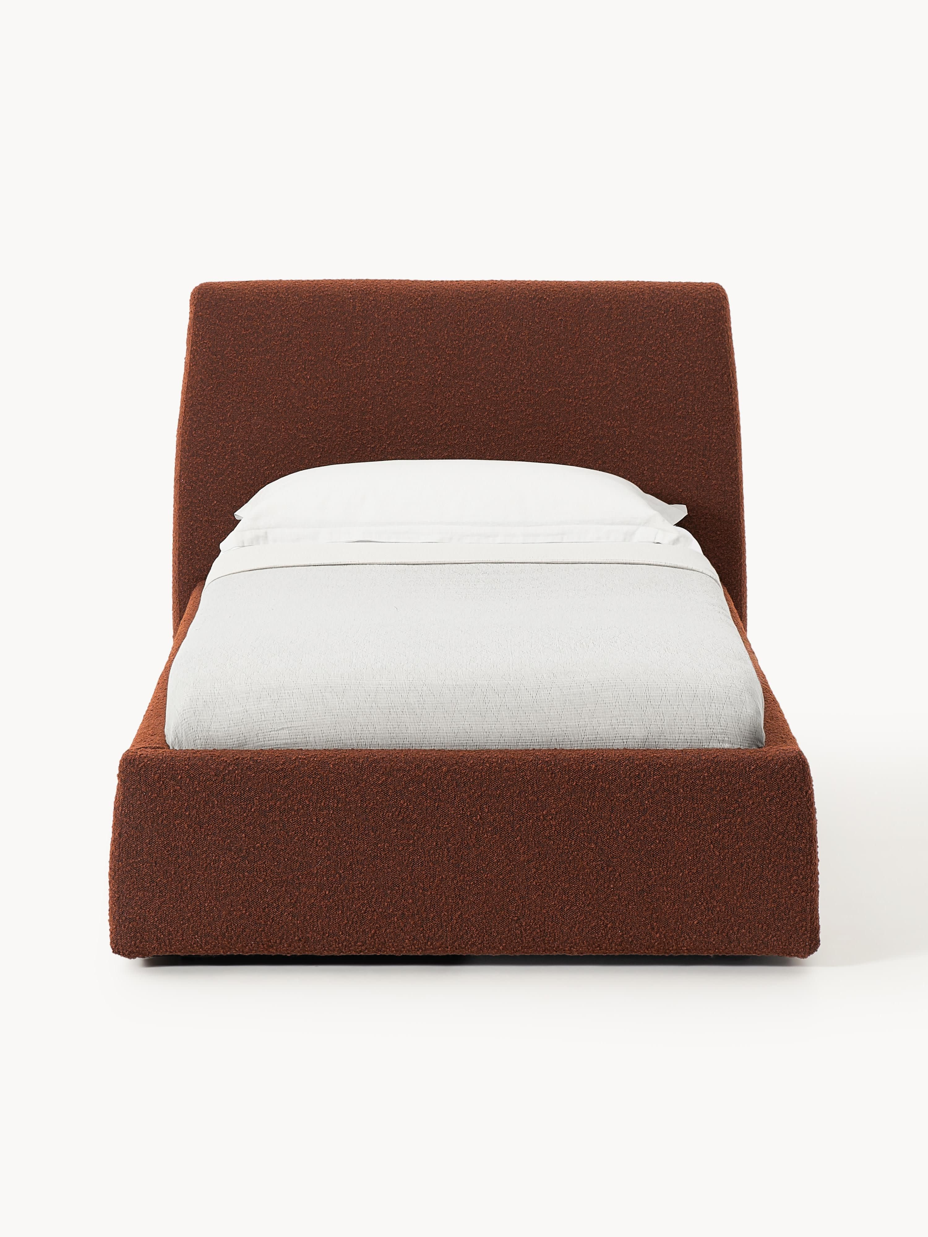 Bouclé-Einzelbett Cloud
