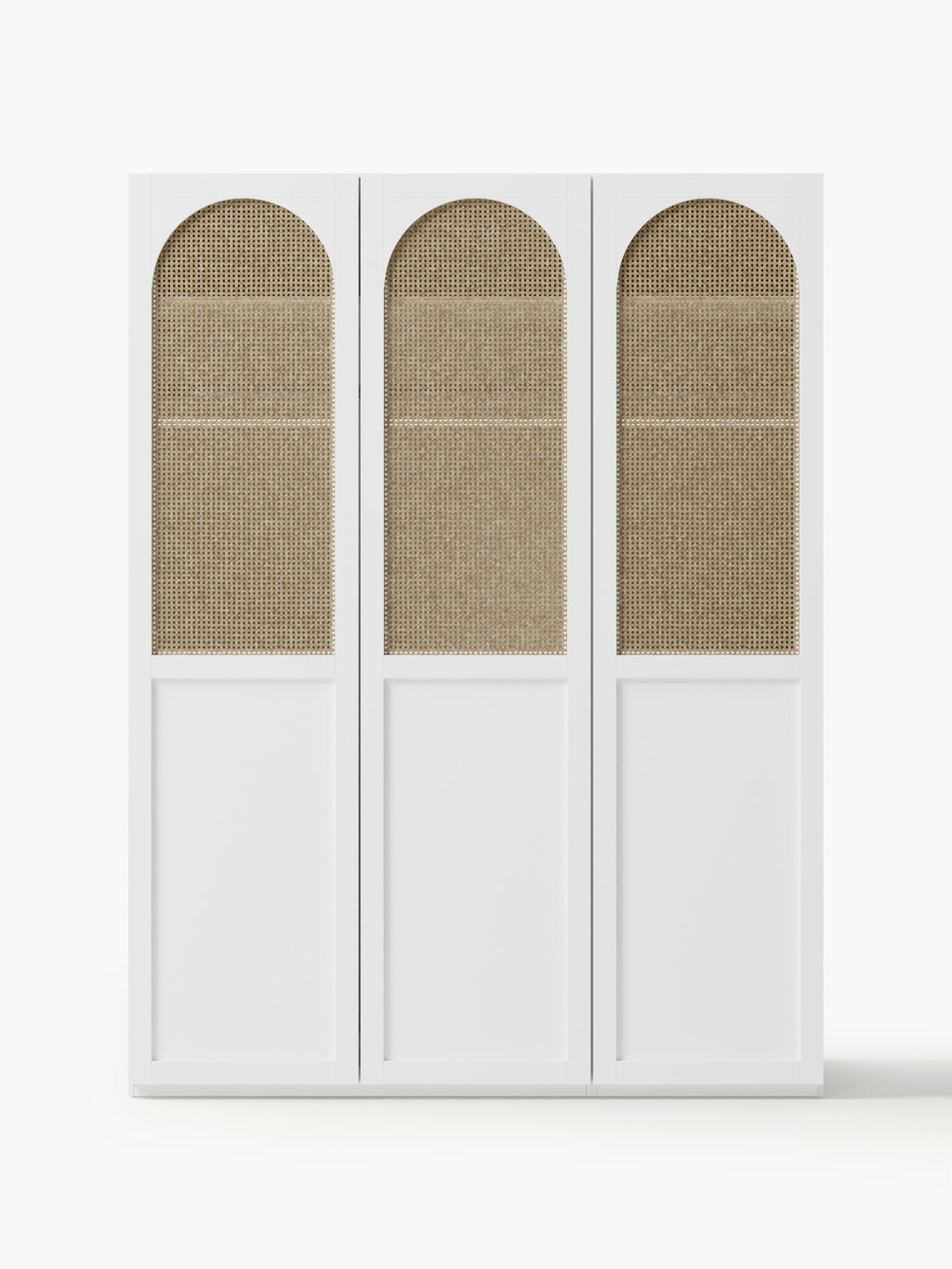 Modularer Drehtürenschrank Jeanne, 150 cm Breite, in verschiedenen Größen