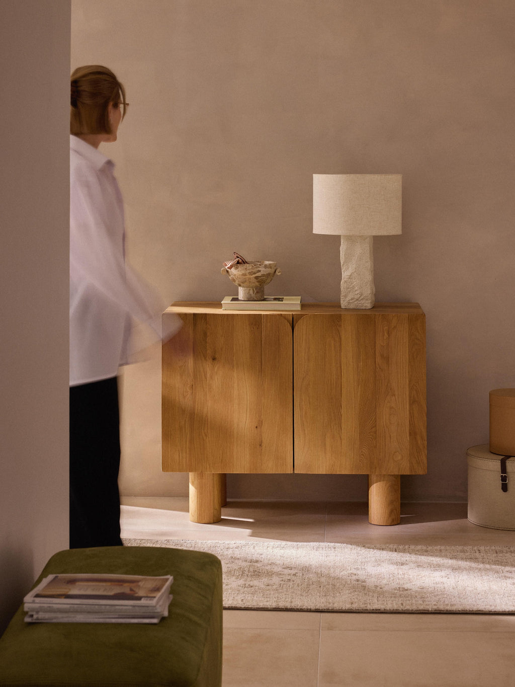 Sideboard Cadi aus Eichenholz