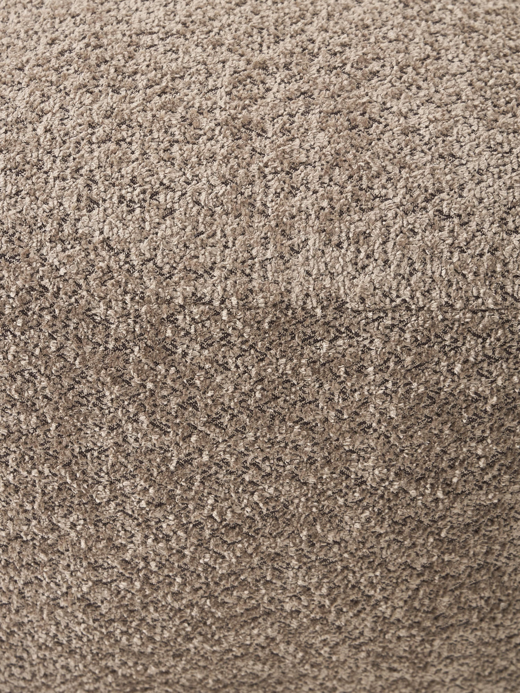 Sofa-Hocker Tayla aus Teddy-Bouclé