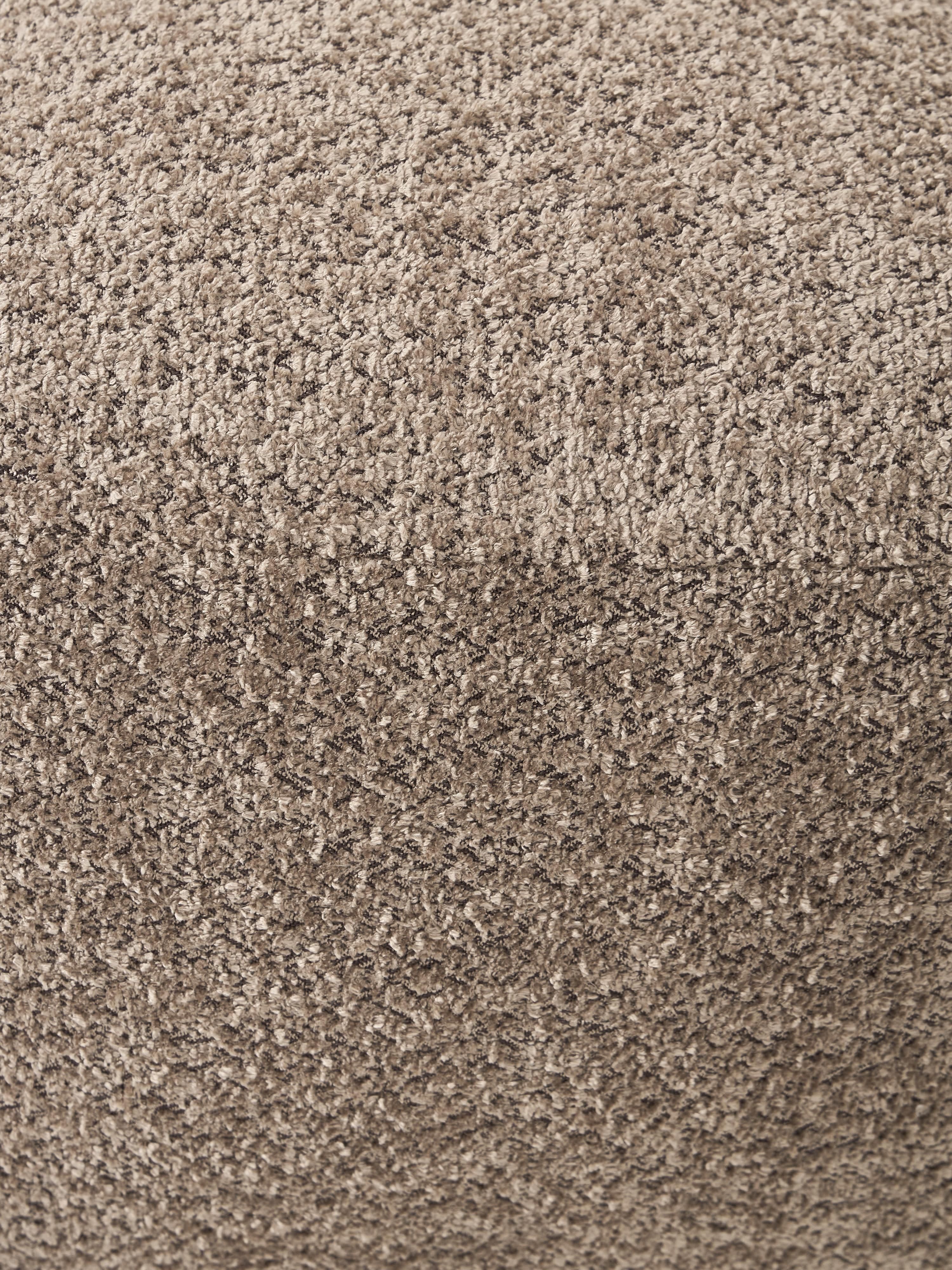 Sofa-Hocker Tayla aus Teddy-Bouclé