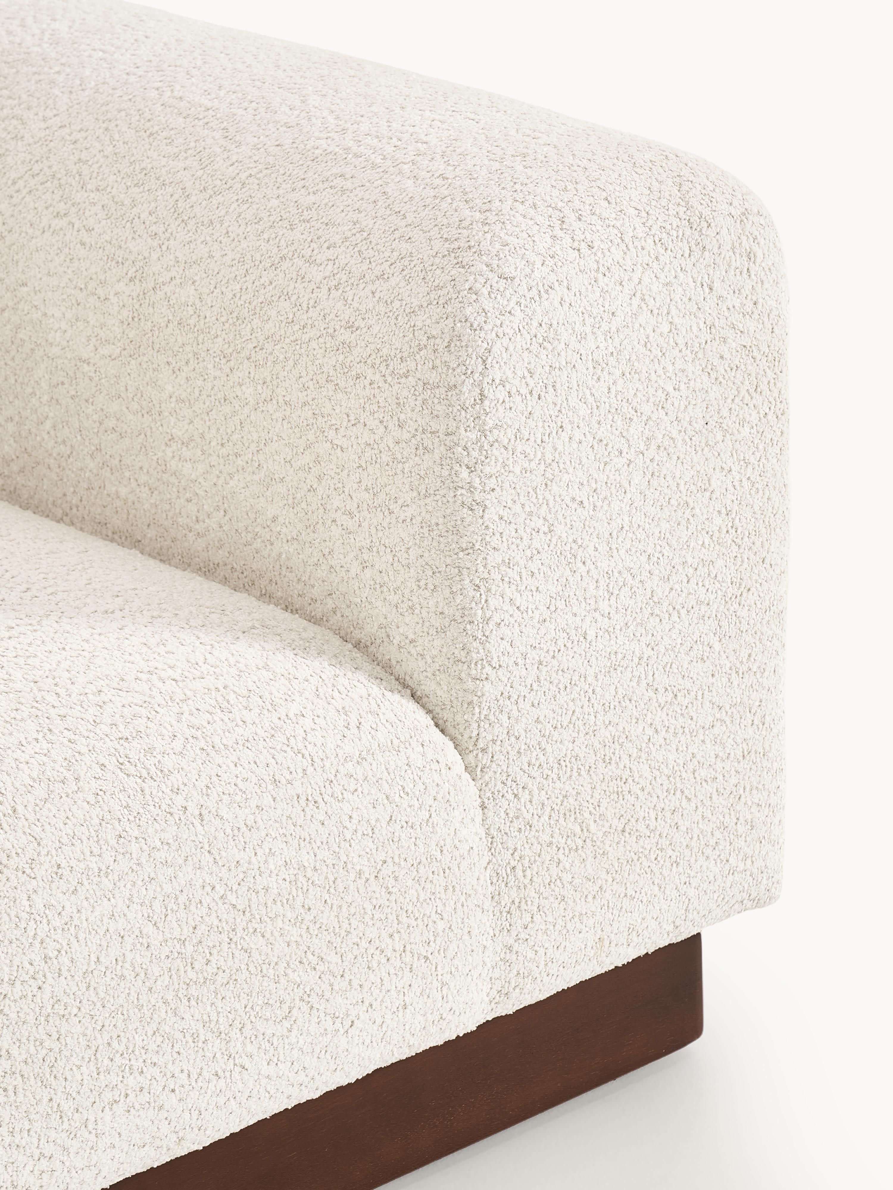 Eckmodul Natalie aus Teddy-Bouclé