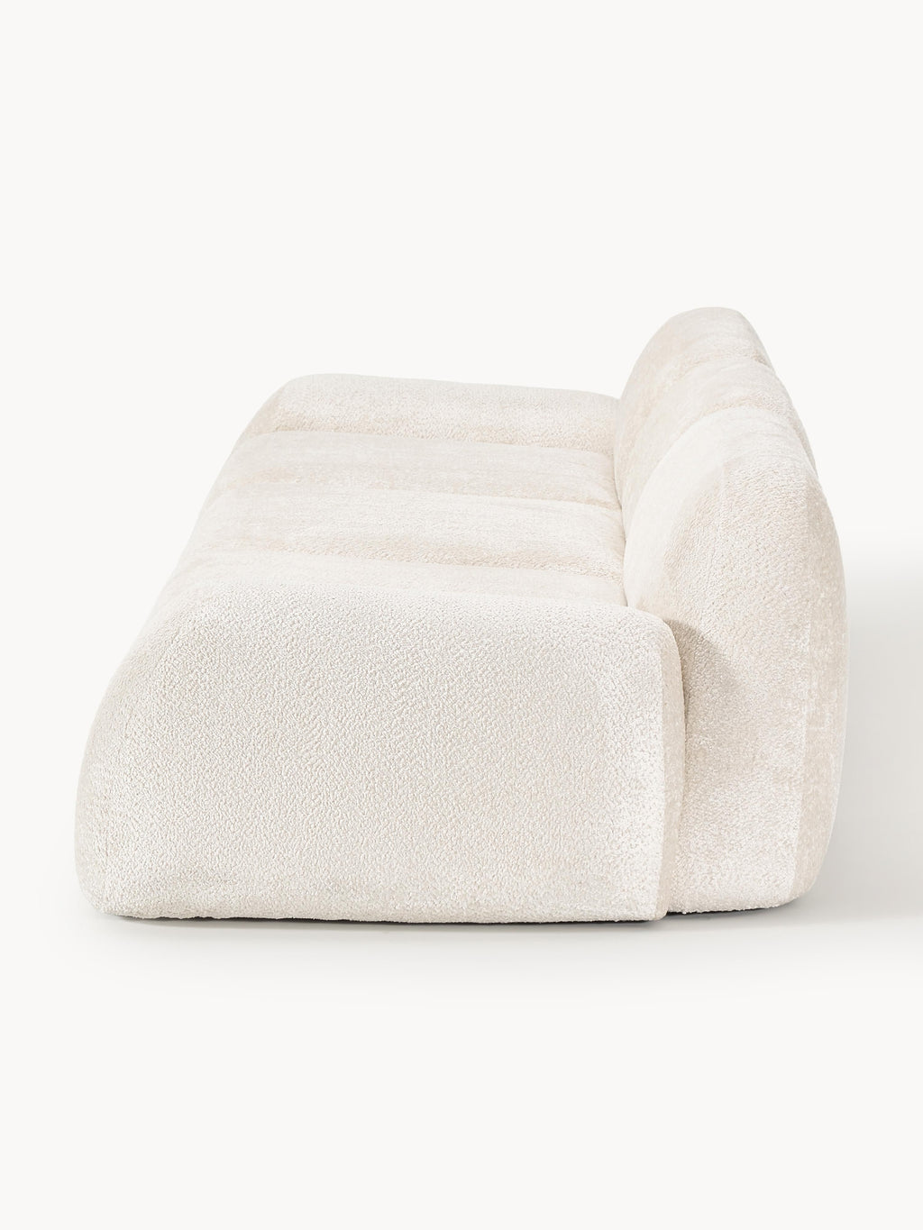 Modulares Teddy-Bouclé-Sofa Wolke (4-Sitzer)