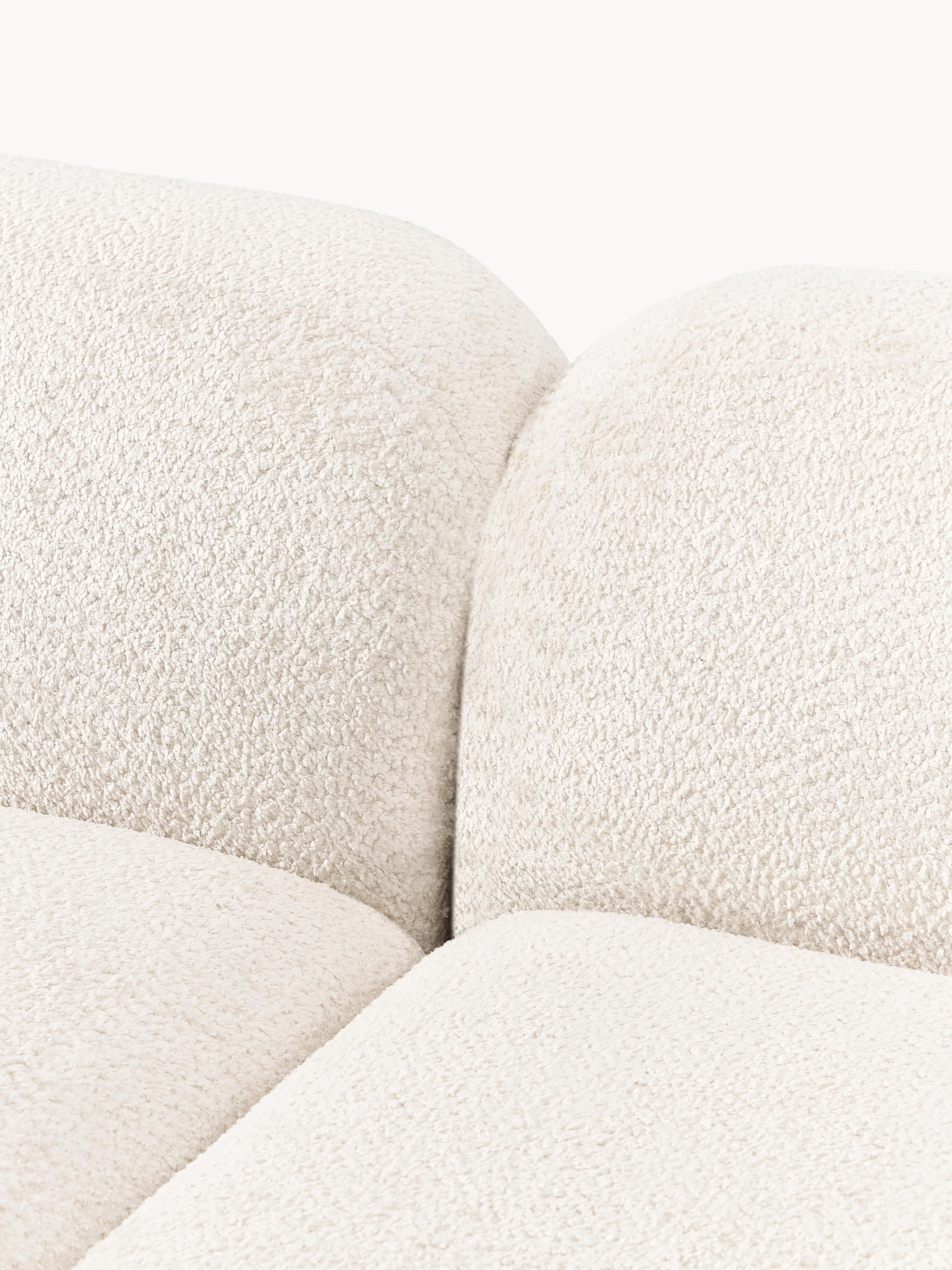 Modulares Teddy-Bouclé-Sofa Wolke (4-Sitzer)