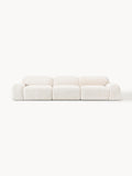 Galeriebild 1 - Modulares Teddy-Bouclé-Sofa Wolke (4-Sitzer)