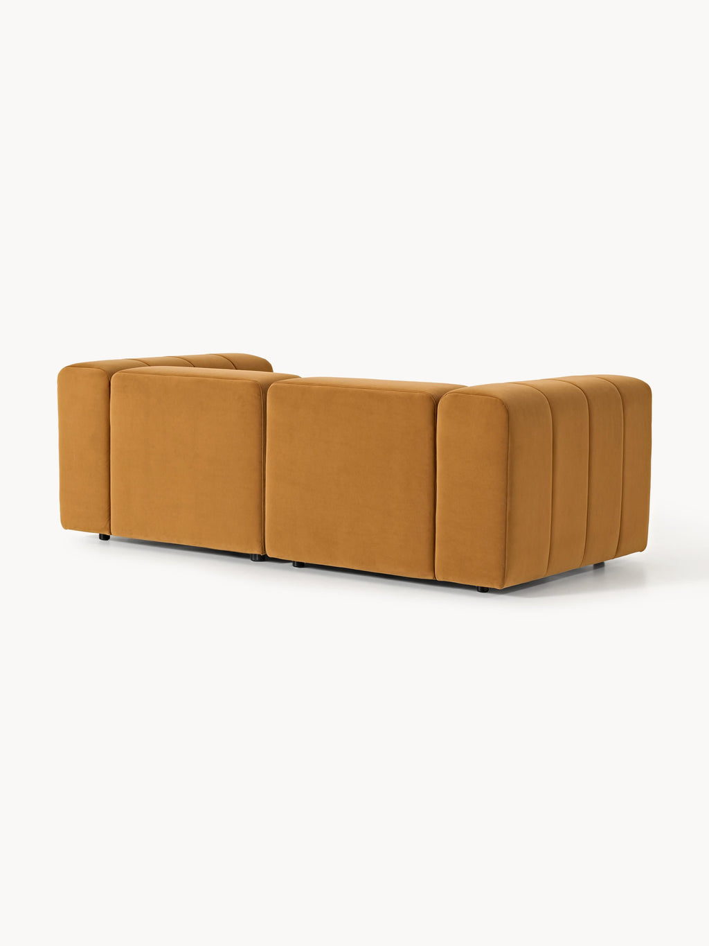 Modulares Samt-Sofa Lena (3-Sitzer)