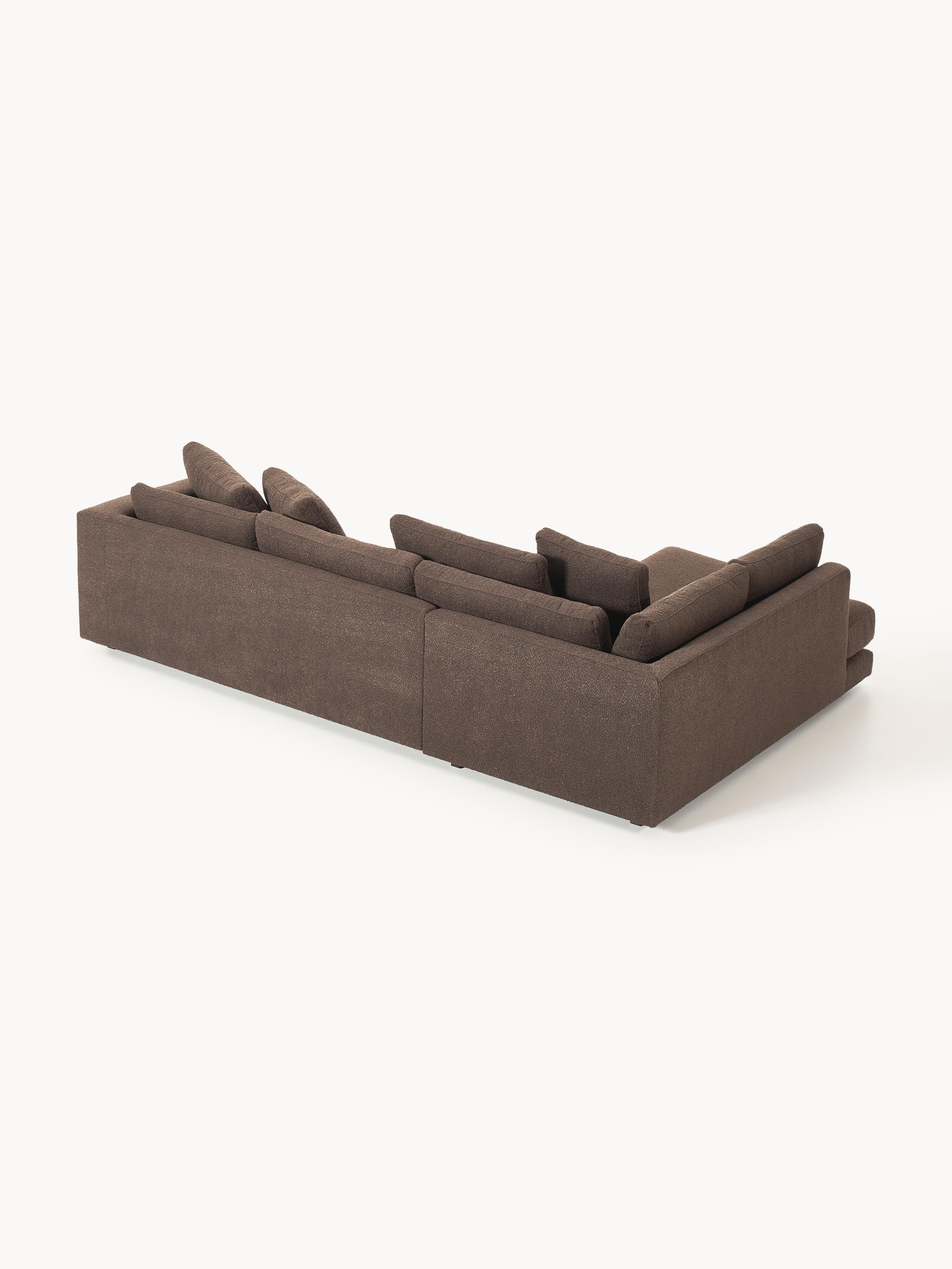 Bouclé-Ecksofa Tribeca