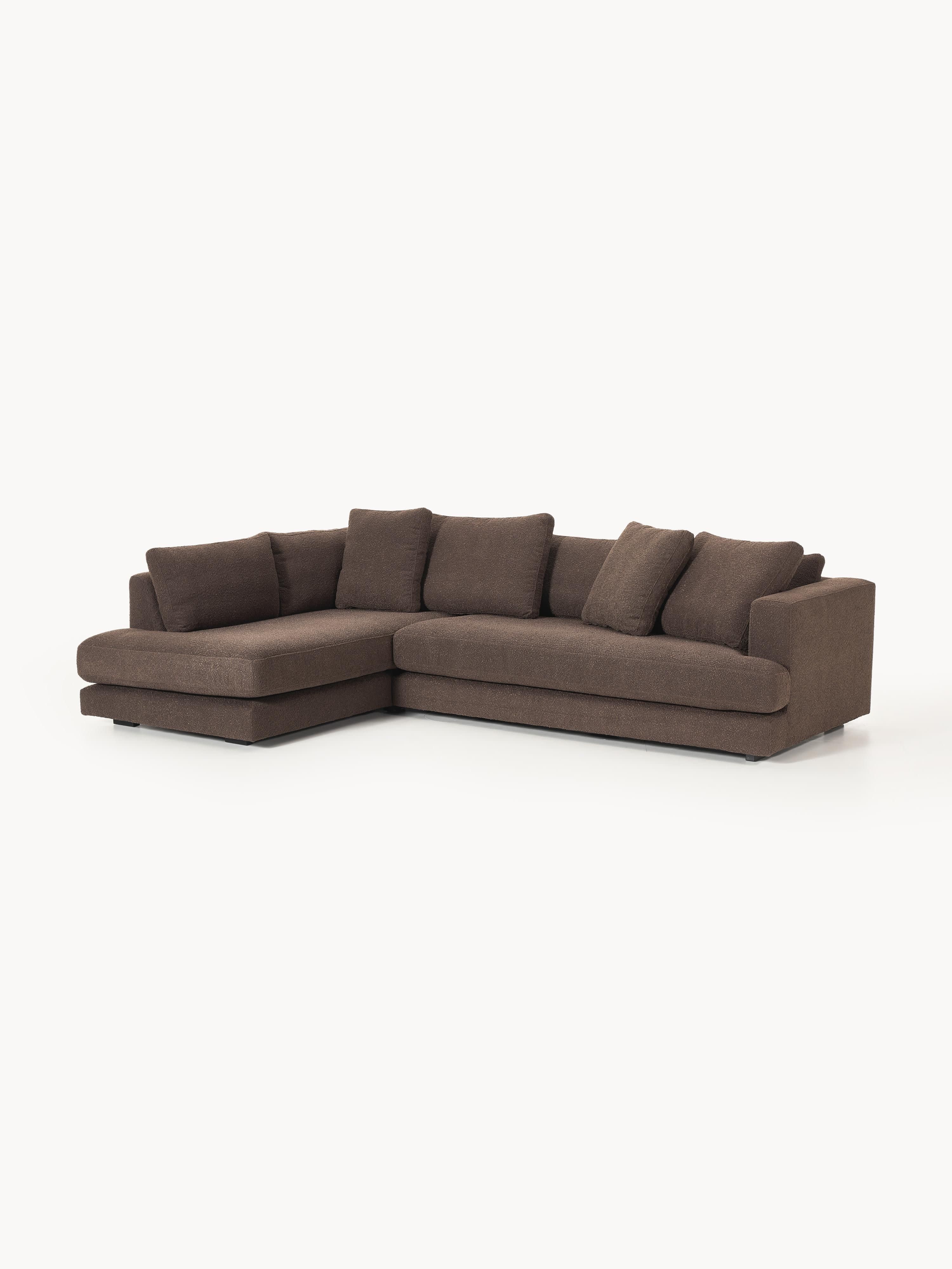 Bouclé-Ecksofa Tribeca