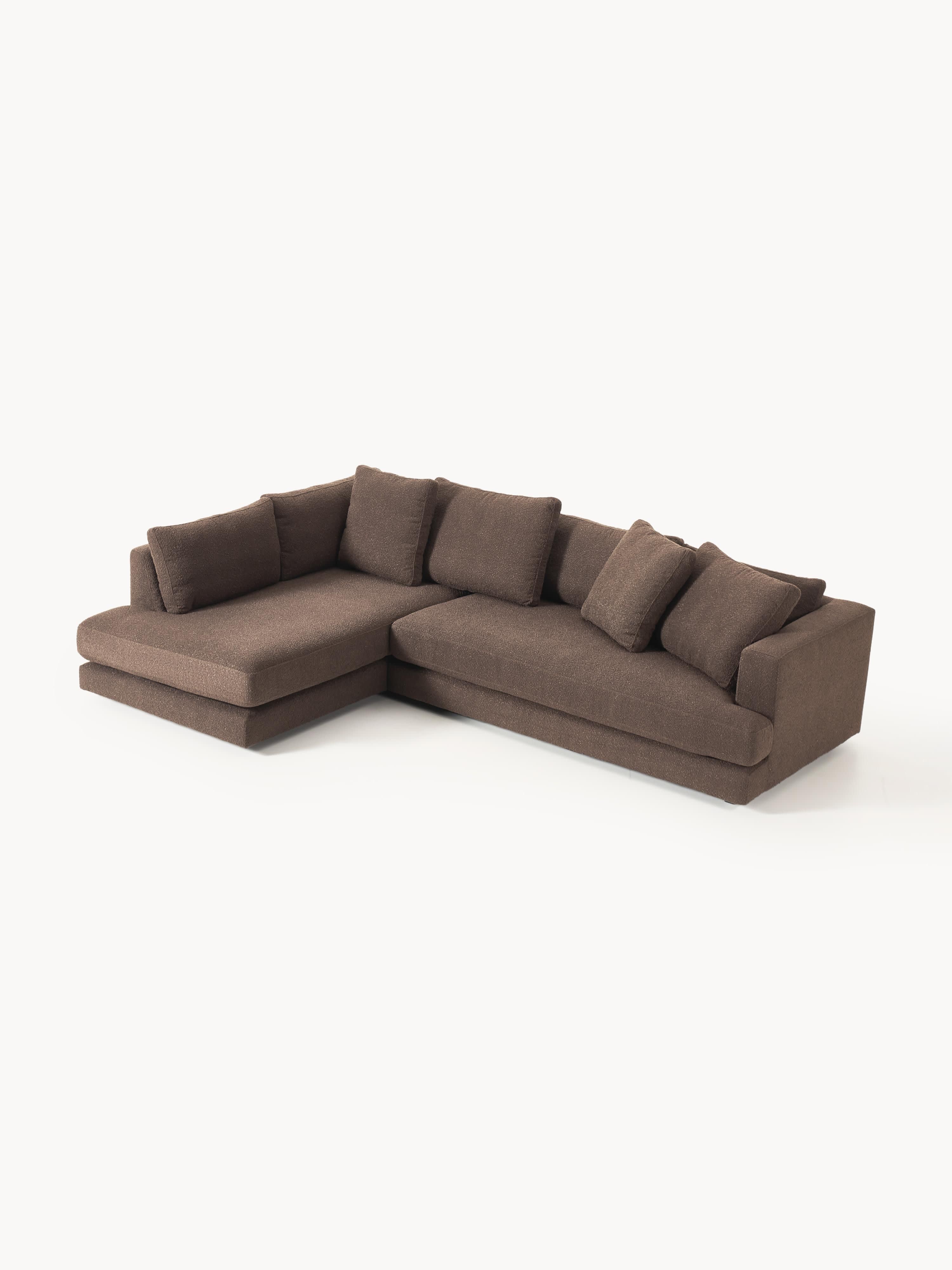 Bouclé-Ecksofa Tribeca