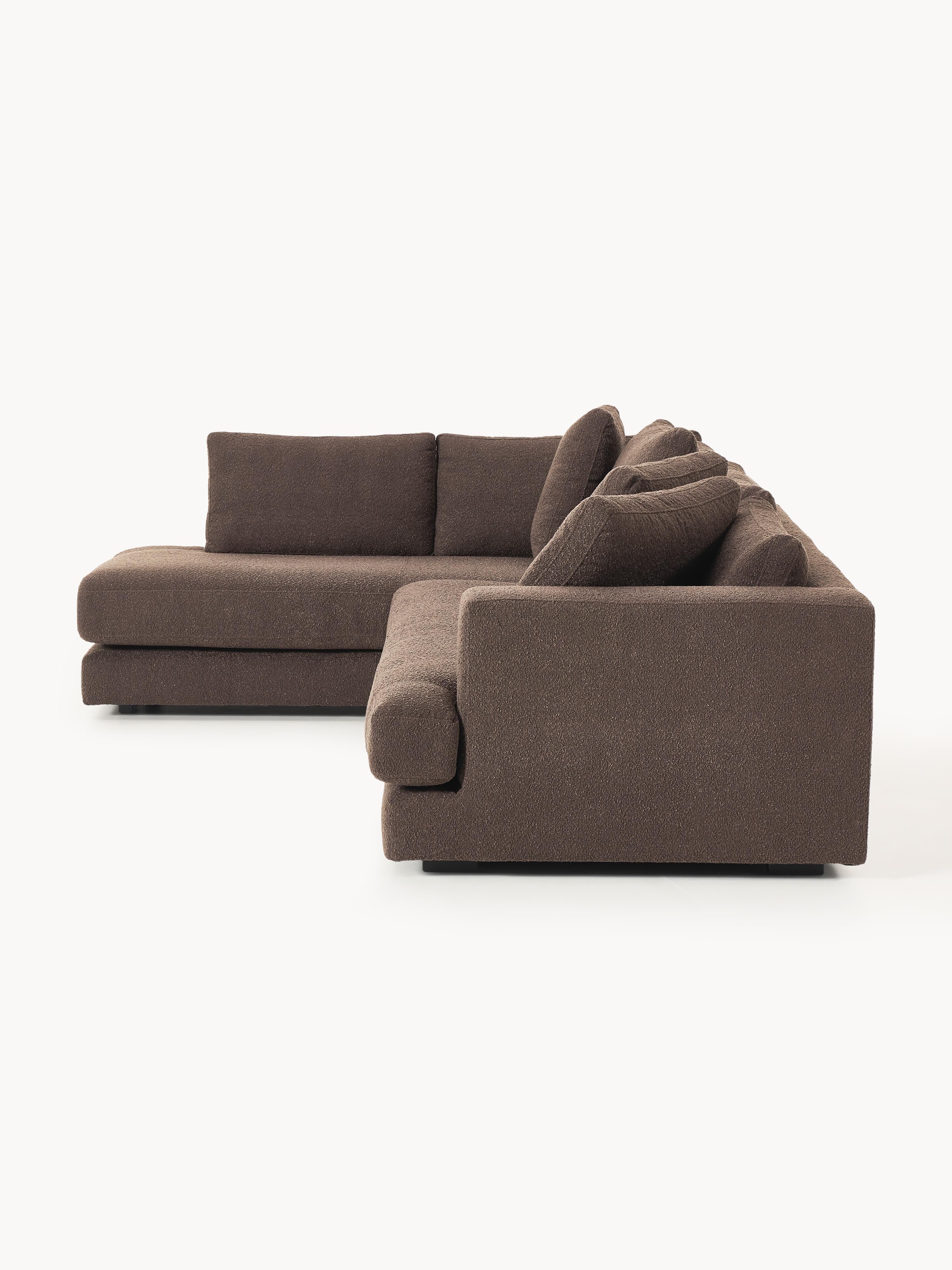 Bouclé-Ecksofa Tribeca