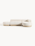 Galeriebild 1 - Modulares Ecksofa Natalie aus Teddy-Bouclé