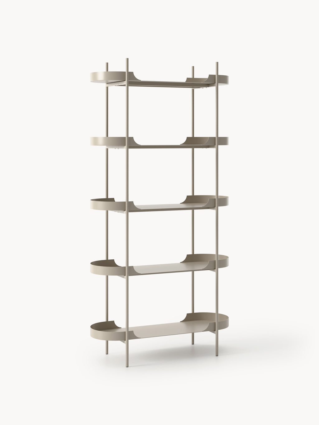 Hohes Metall-Regal Taru