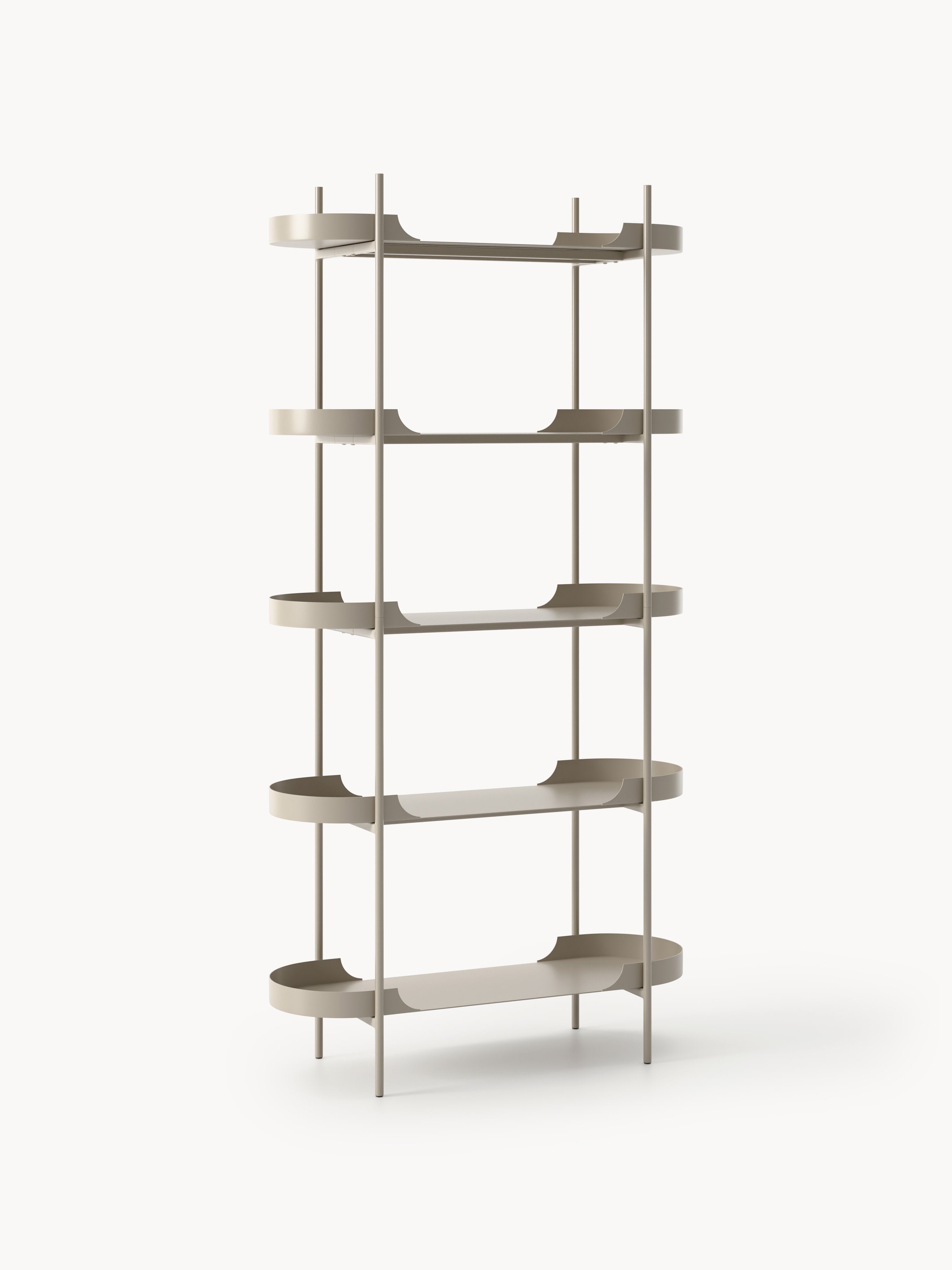 Hohes Metall-Regal Taru