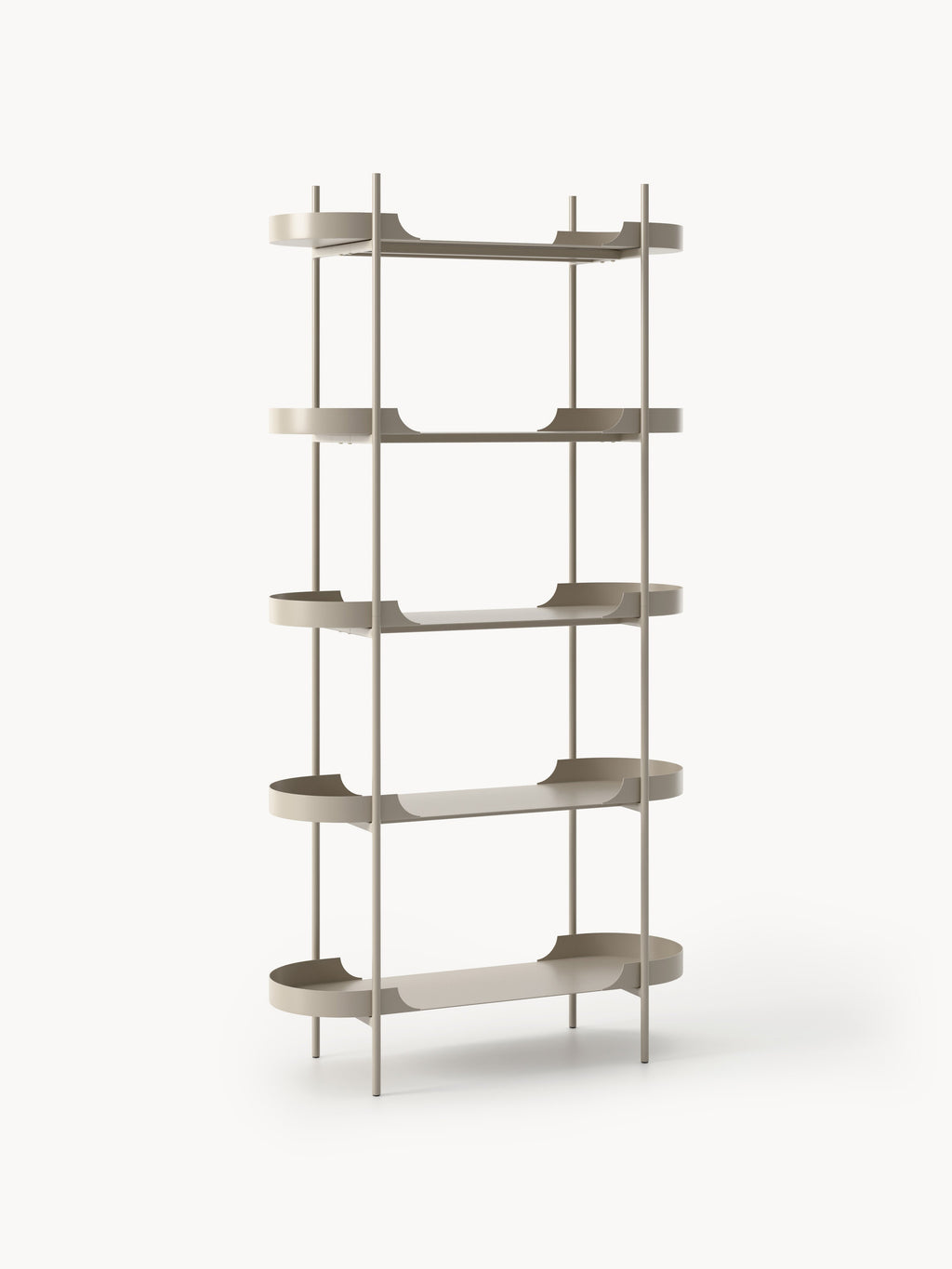 Galeriebild 1 - Hohes Metall-Regal Taru