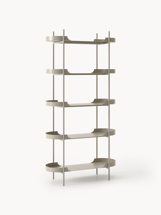Galeriebild 1 - Hohes Metall-Regal Taru
