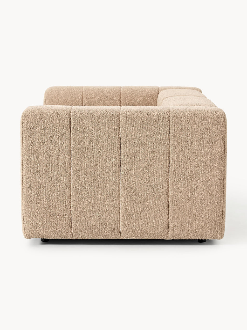 Modulares Bouclé-Sofa Lena (3-Sitzer)