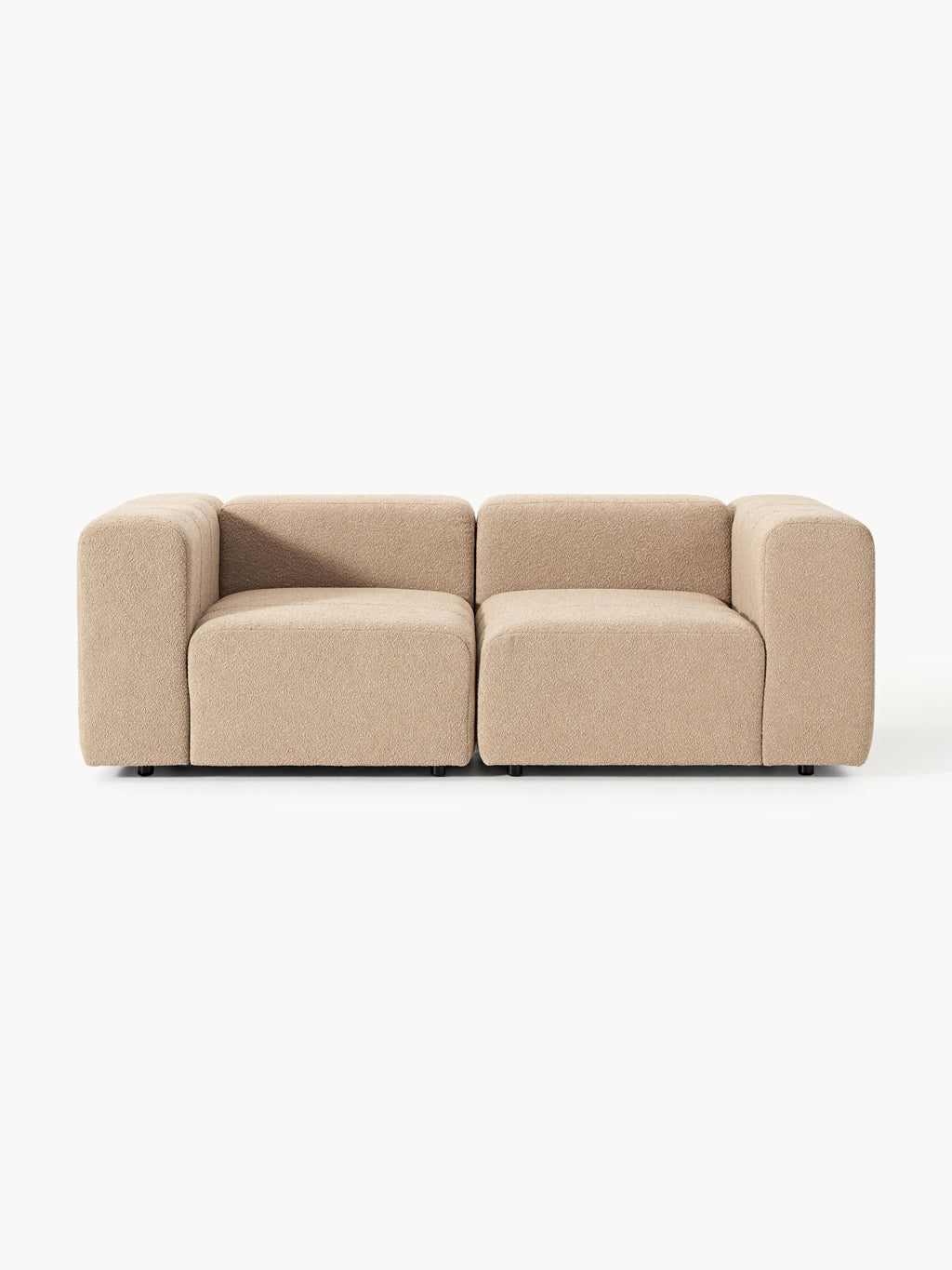 Galeriebild 1 - Modulares Bouclé-Sofa Lena (3-Sitzer)