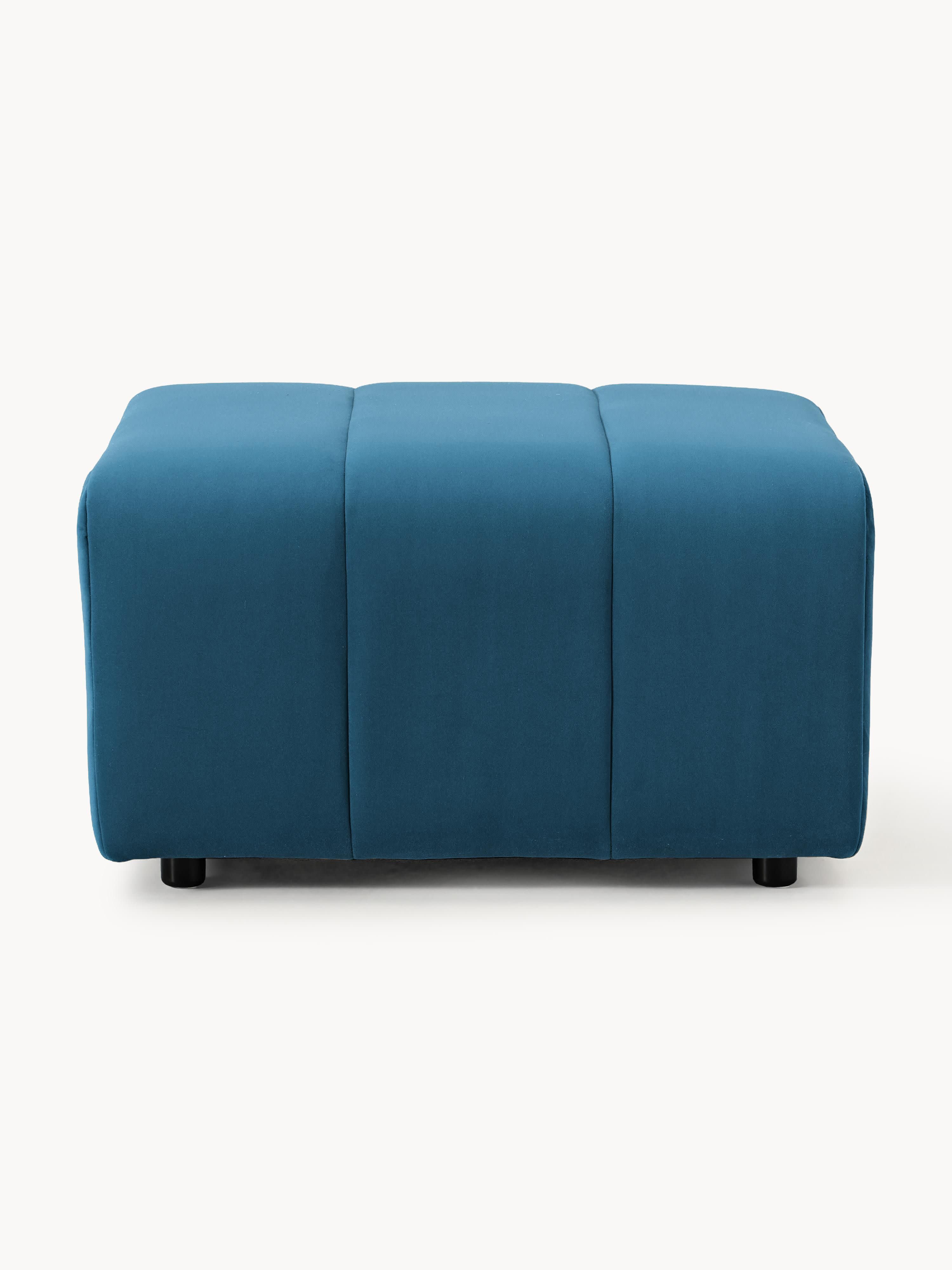 Samt-Sofa-Hocker Lena