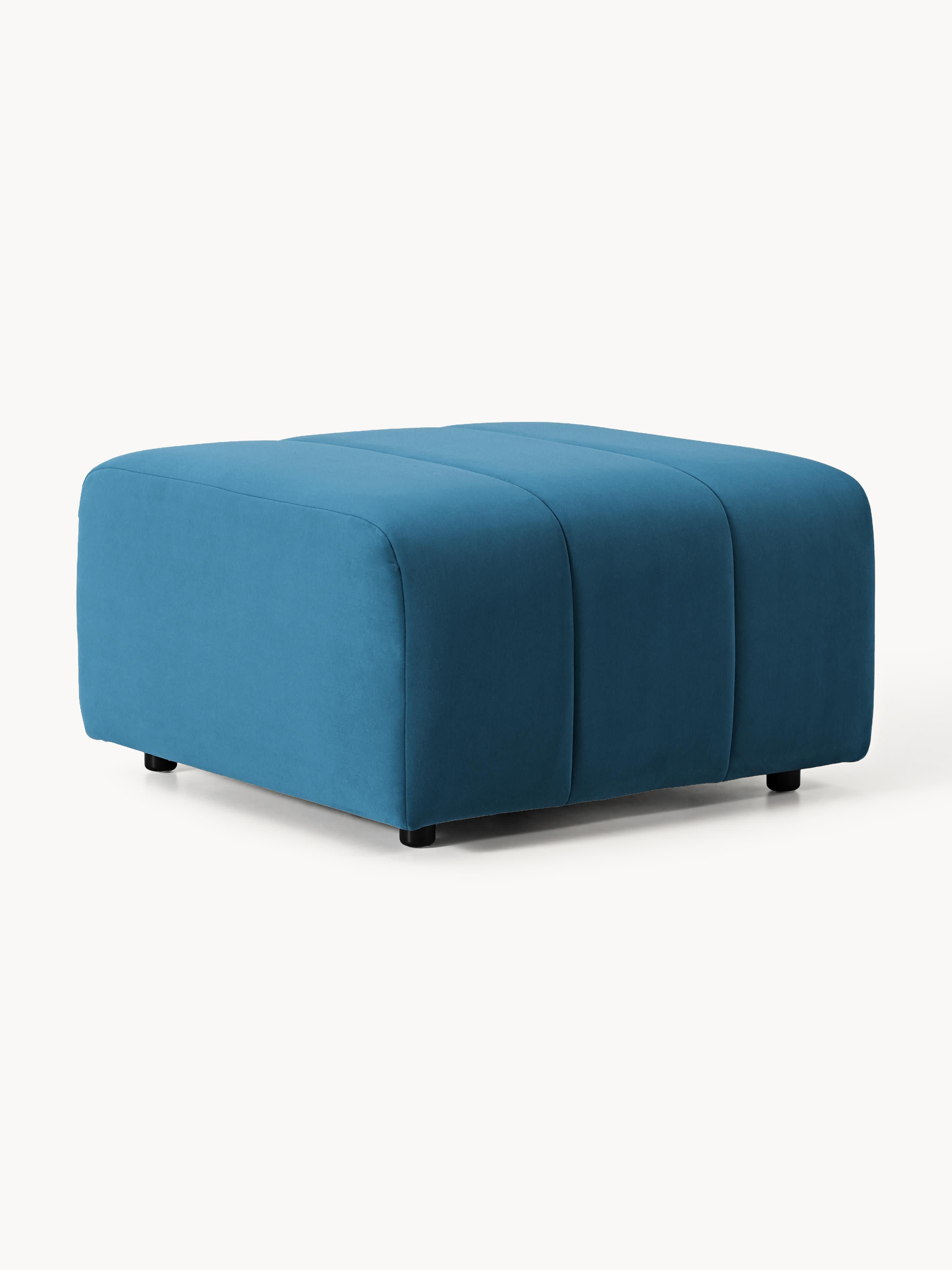 Galeriebild 1 - Samt-Sofa-Hocker Lena