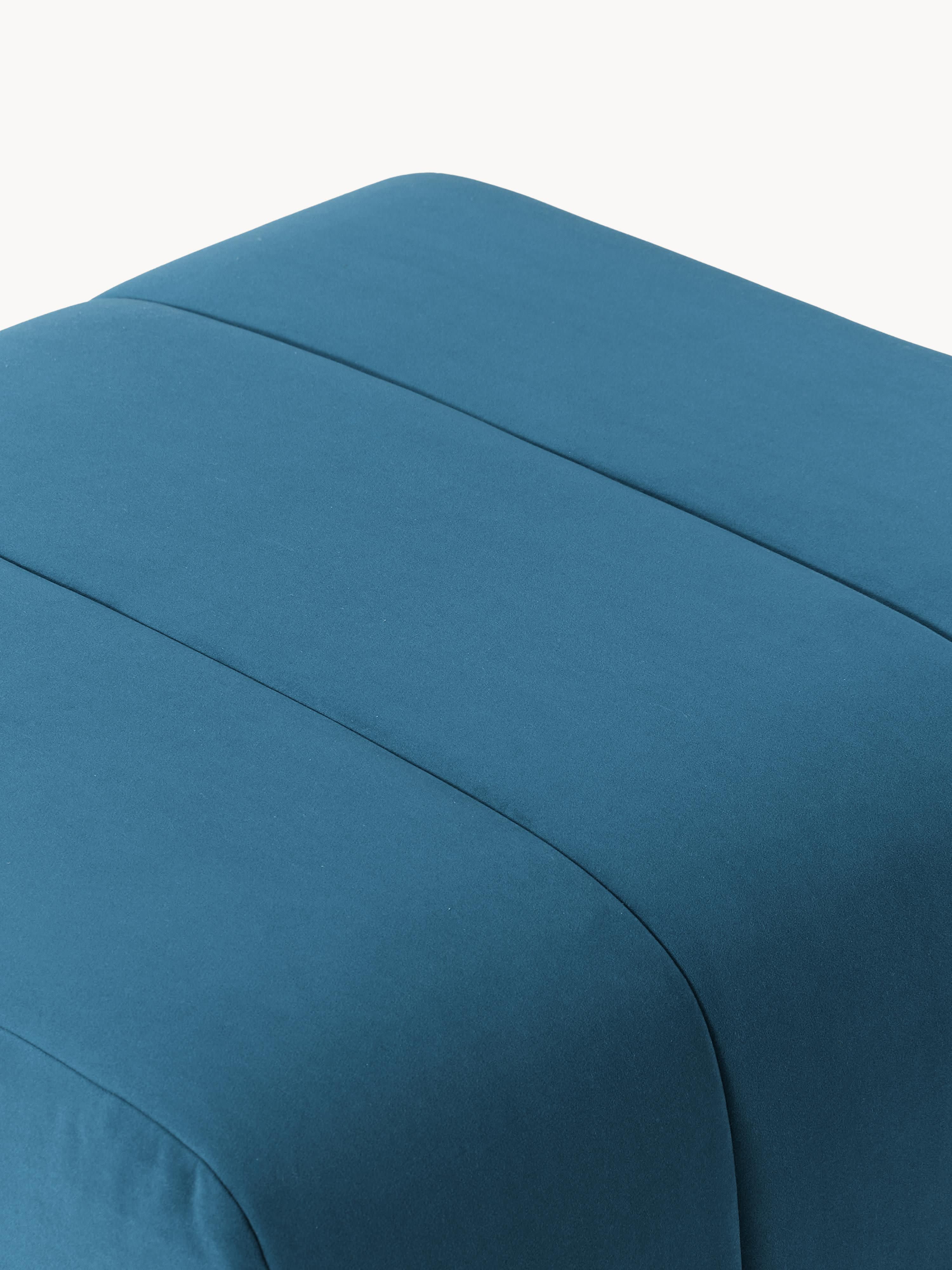 Samt-Sofa-Hocker Lena