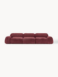 Galeriebild 1 - Modulares Teddy-Bouclé-Sofa Wolke (4-Sitzer)