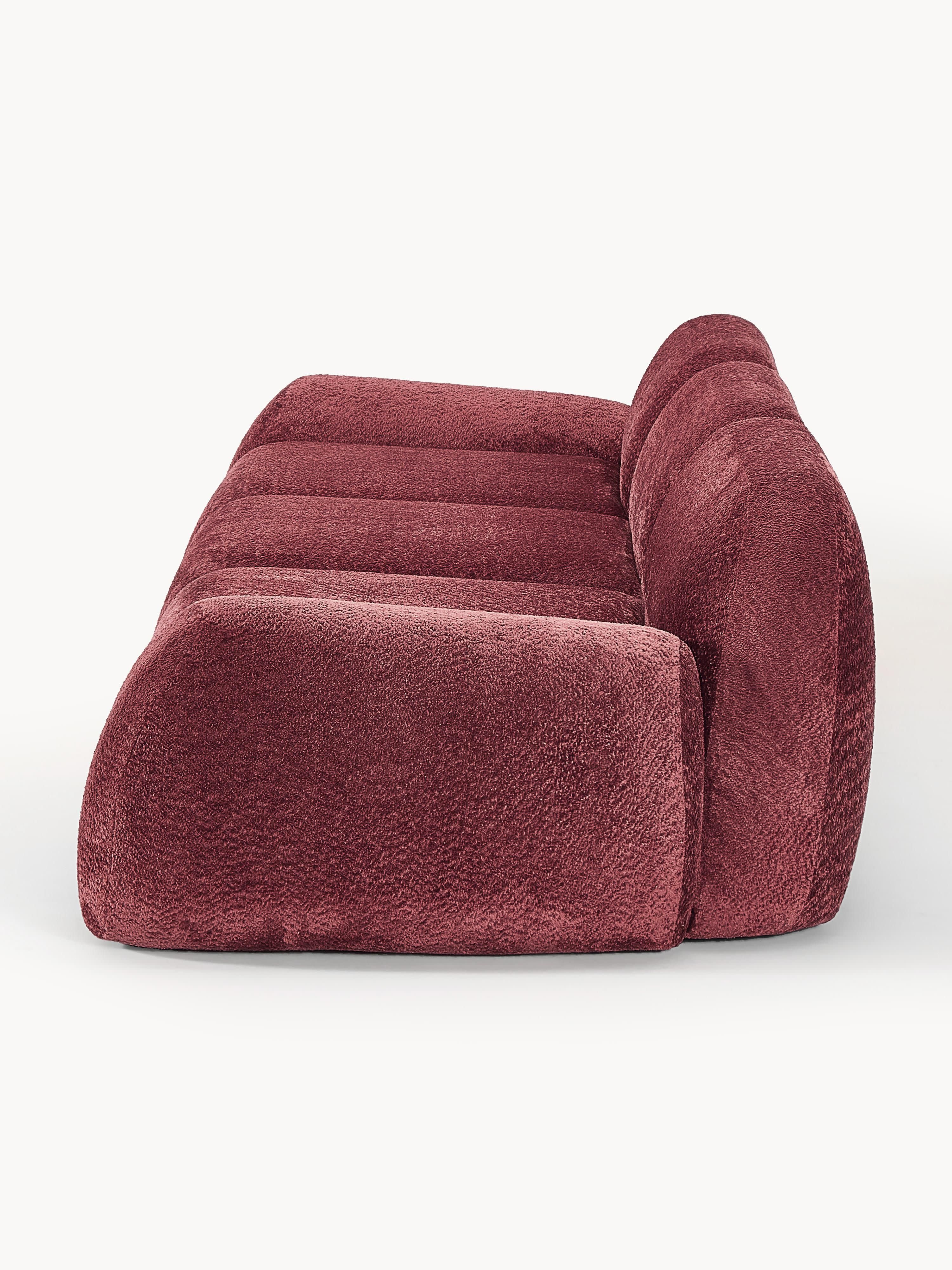 Modulares Teddy-Bouclé-Sofa Wolke (4-Sitzer)