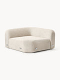 Galeriebild 1 - Rundes Bouclé-Eckmodul Wolke