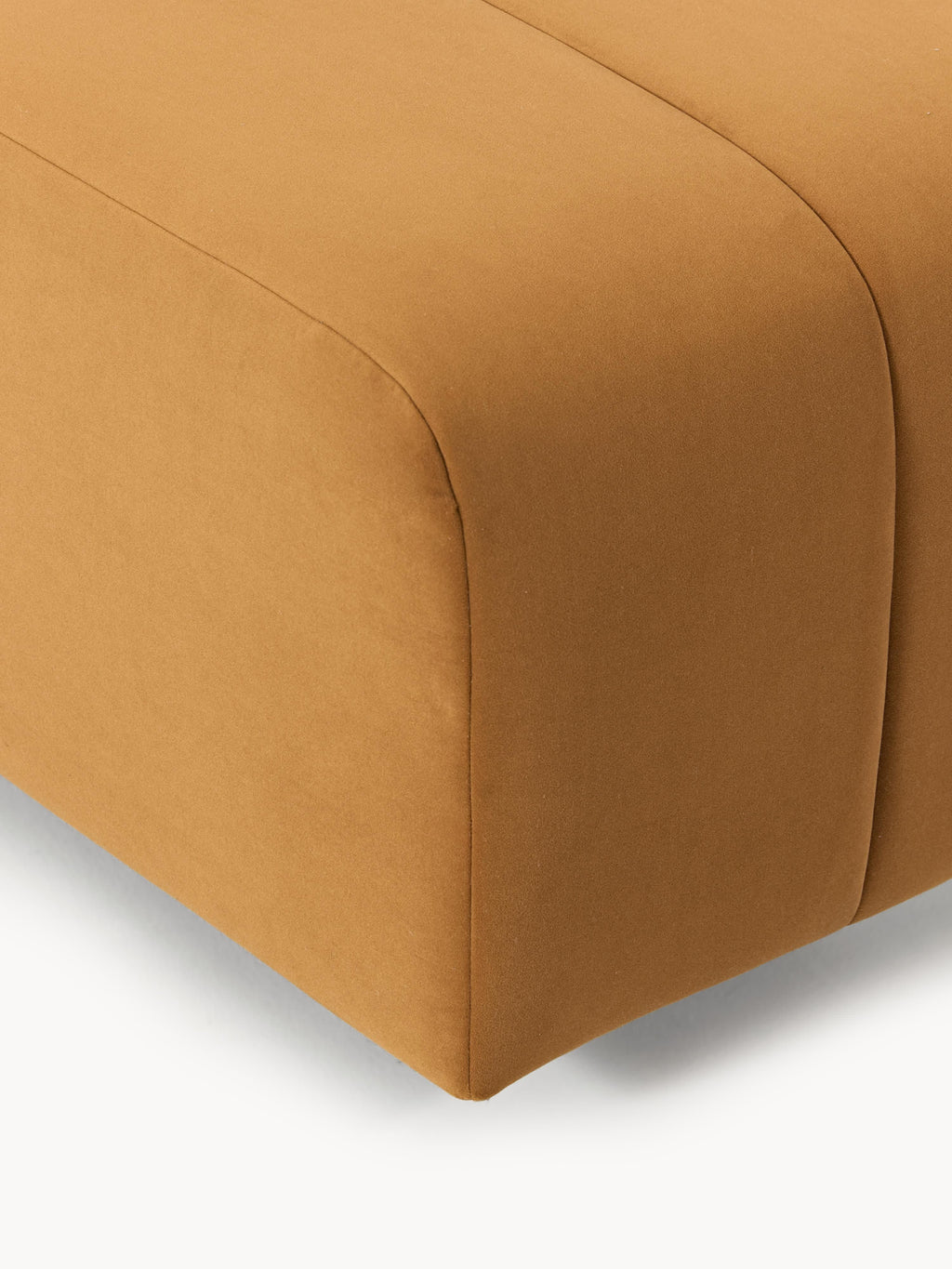 Samt-Sofa-Hocker Lena