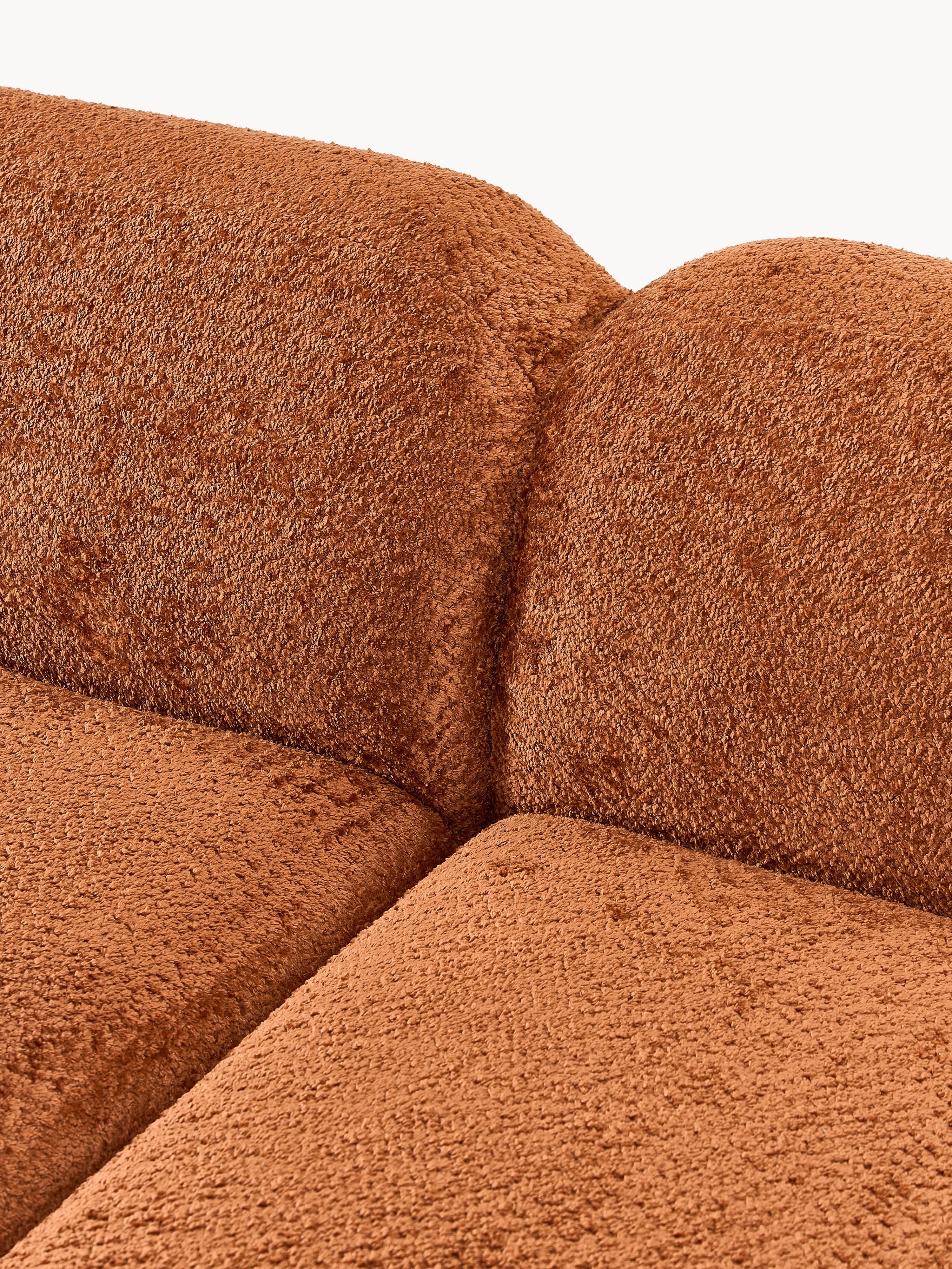 Modulares Teddy-Bouclé-Sofa Wolke (3-Sitzer)