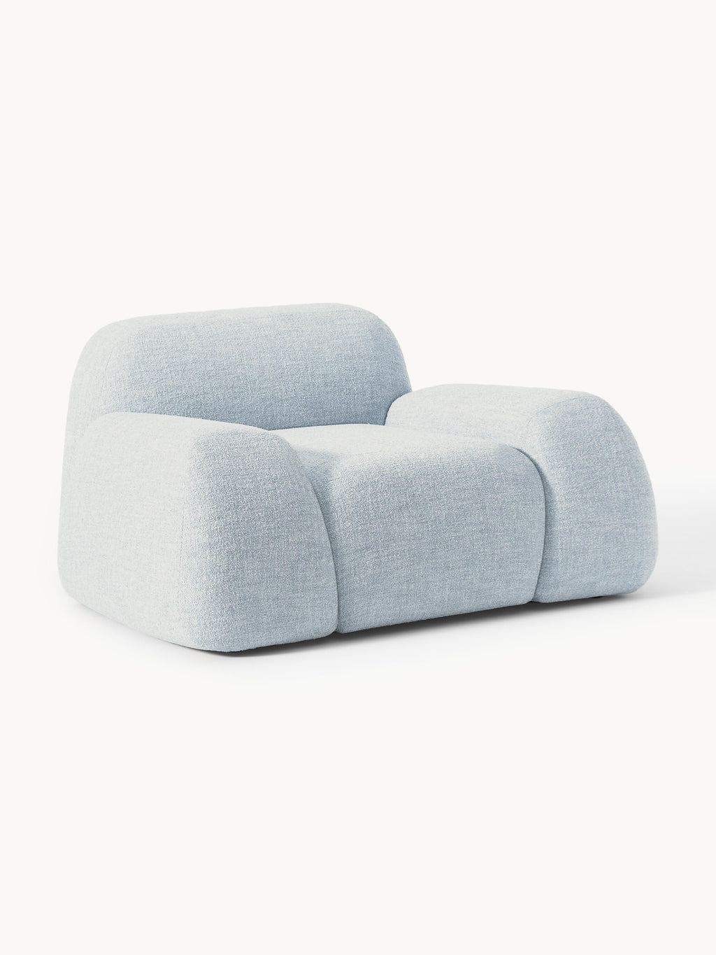 Galeriebild 1 - Bouclé-Loungesessel Wolke