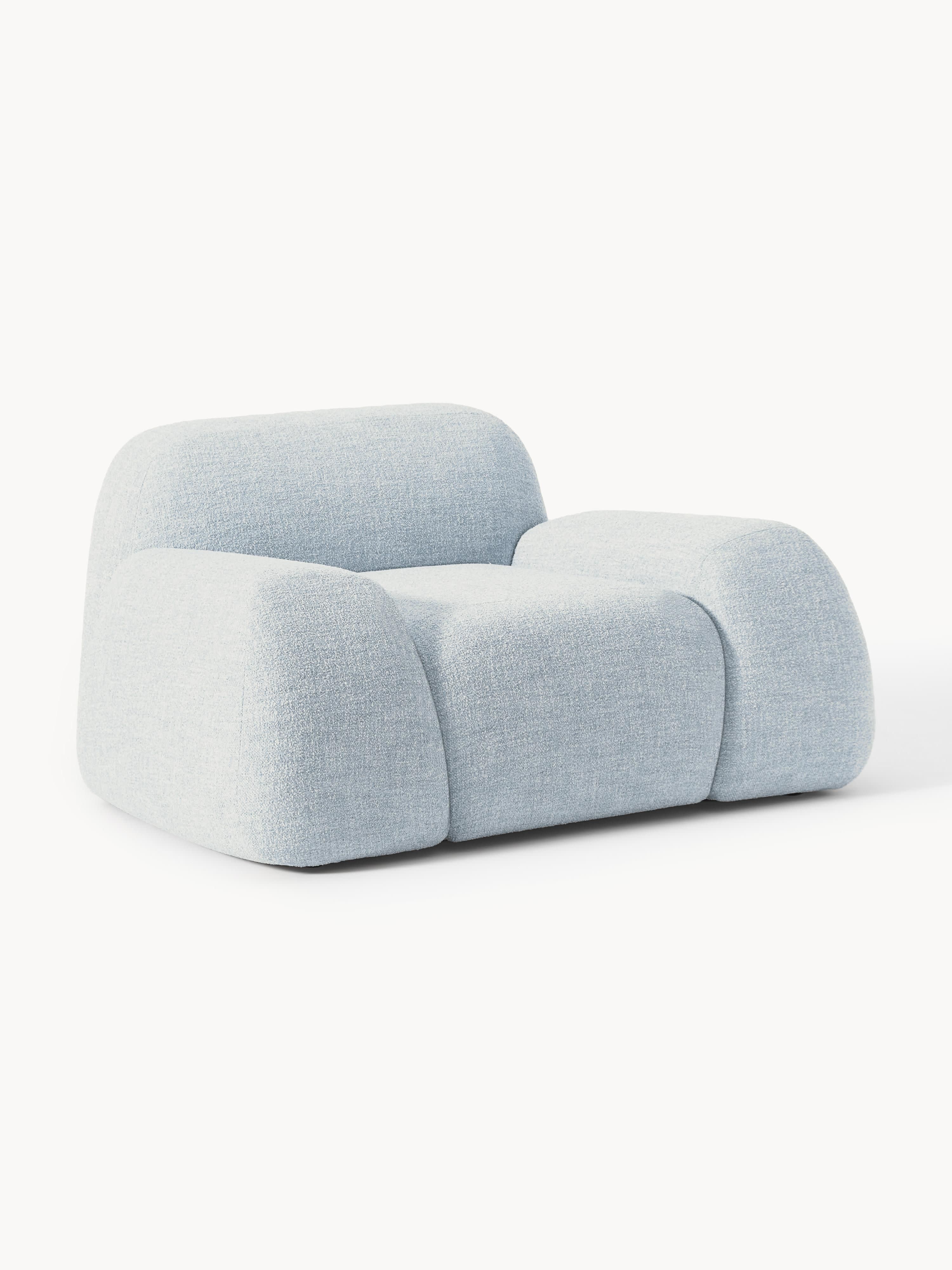 Galeriebild 1 - Bouclé-Loungesessel Wolke