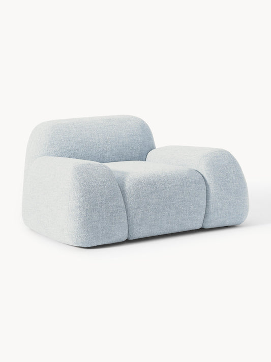 Galeriebild 1 - Bouclé-Loungesessel Wolke