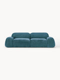 Galeriebild 1 - Modulares Teddy-Bouclé-Sofa Wolke (3-Sitzer)