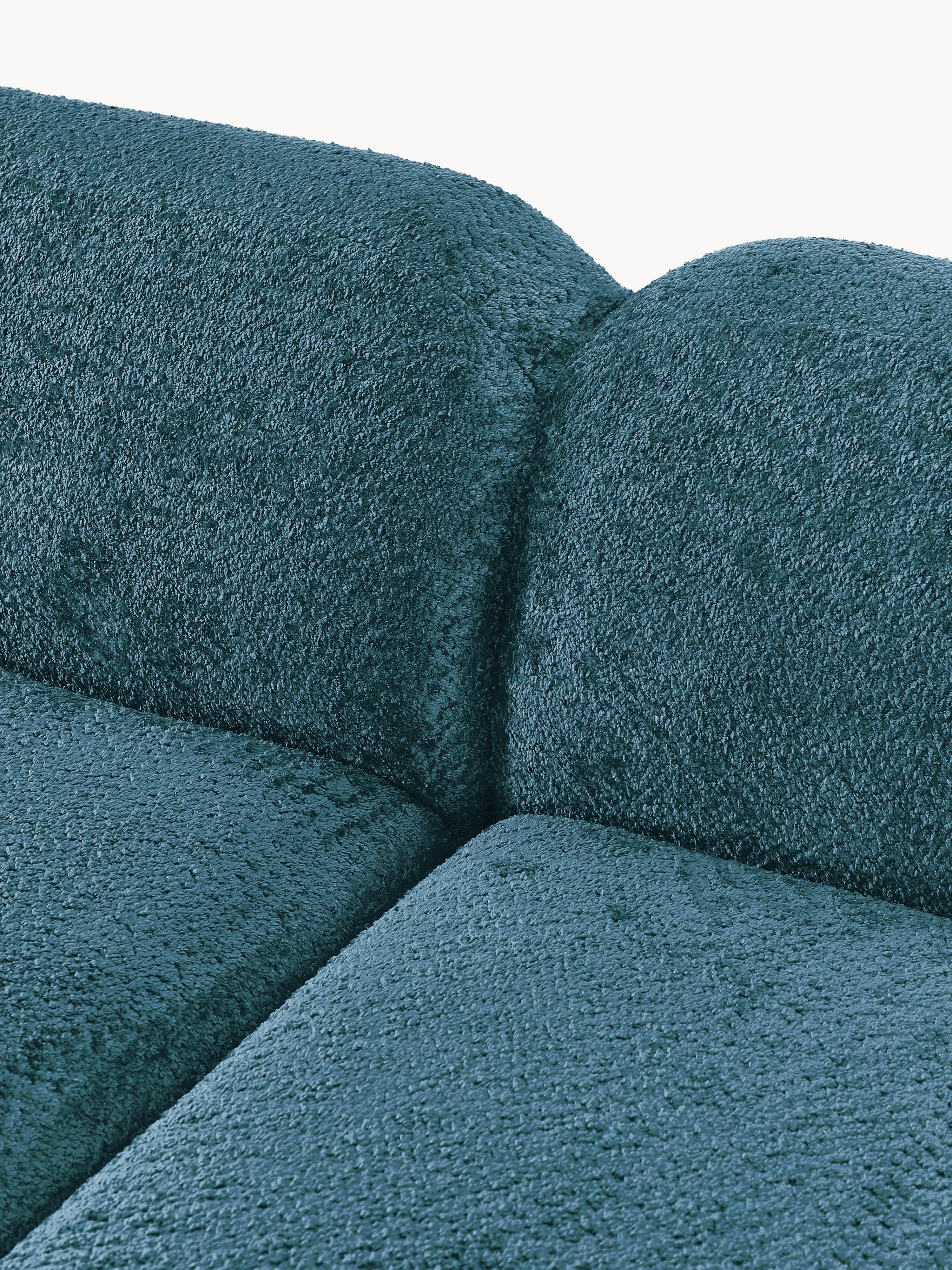 Modulares Teddy-Bouclé-Sofa Wolke (3-Sitzer)