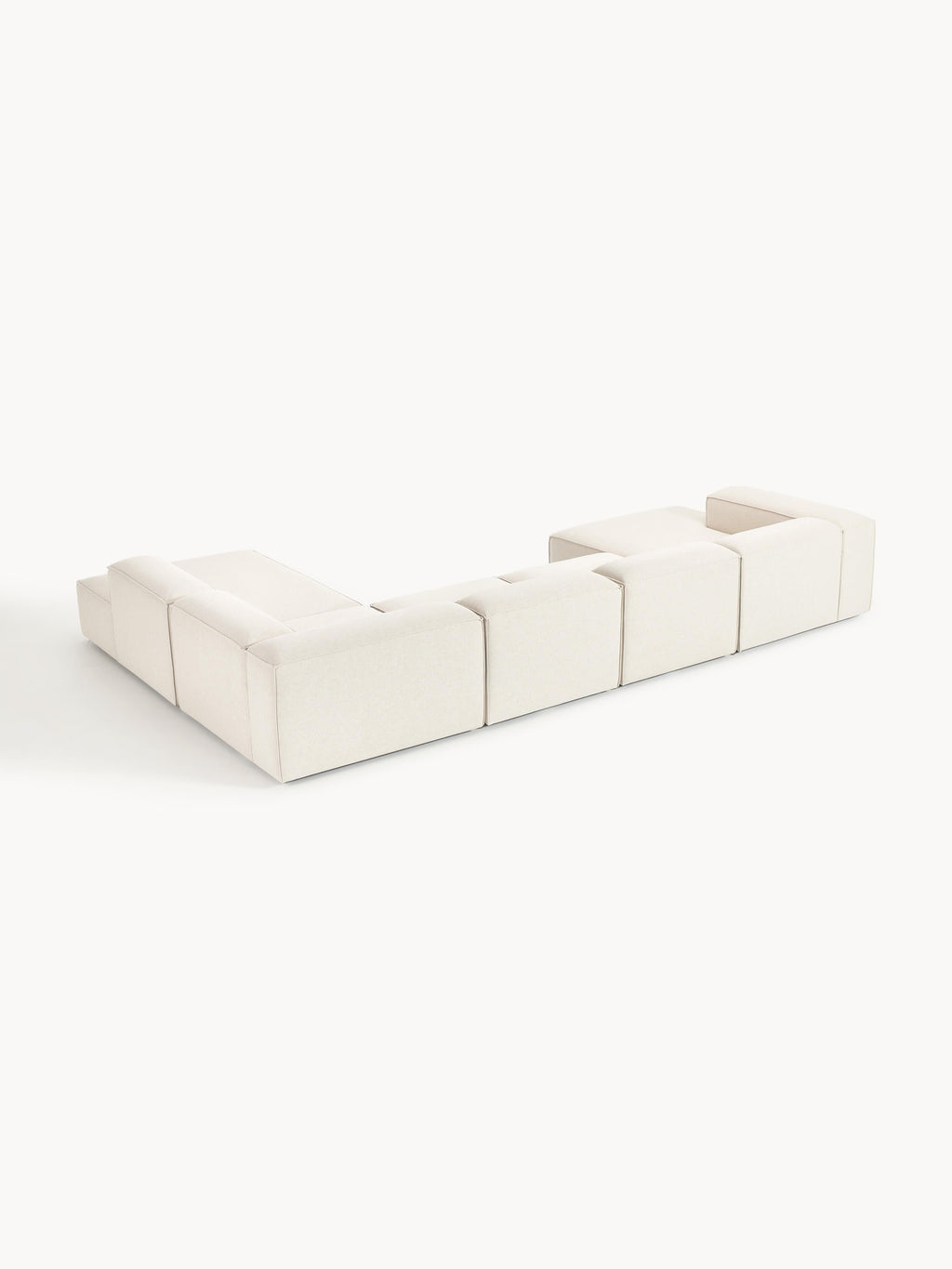 Modulares XL Sofa Lennon aus Leinen-Mix