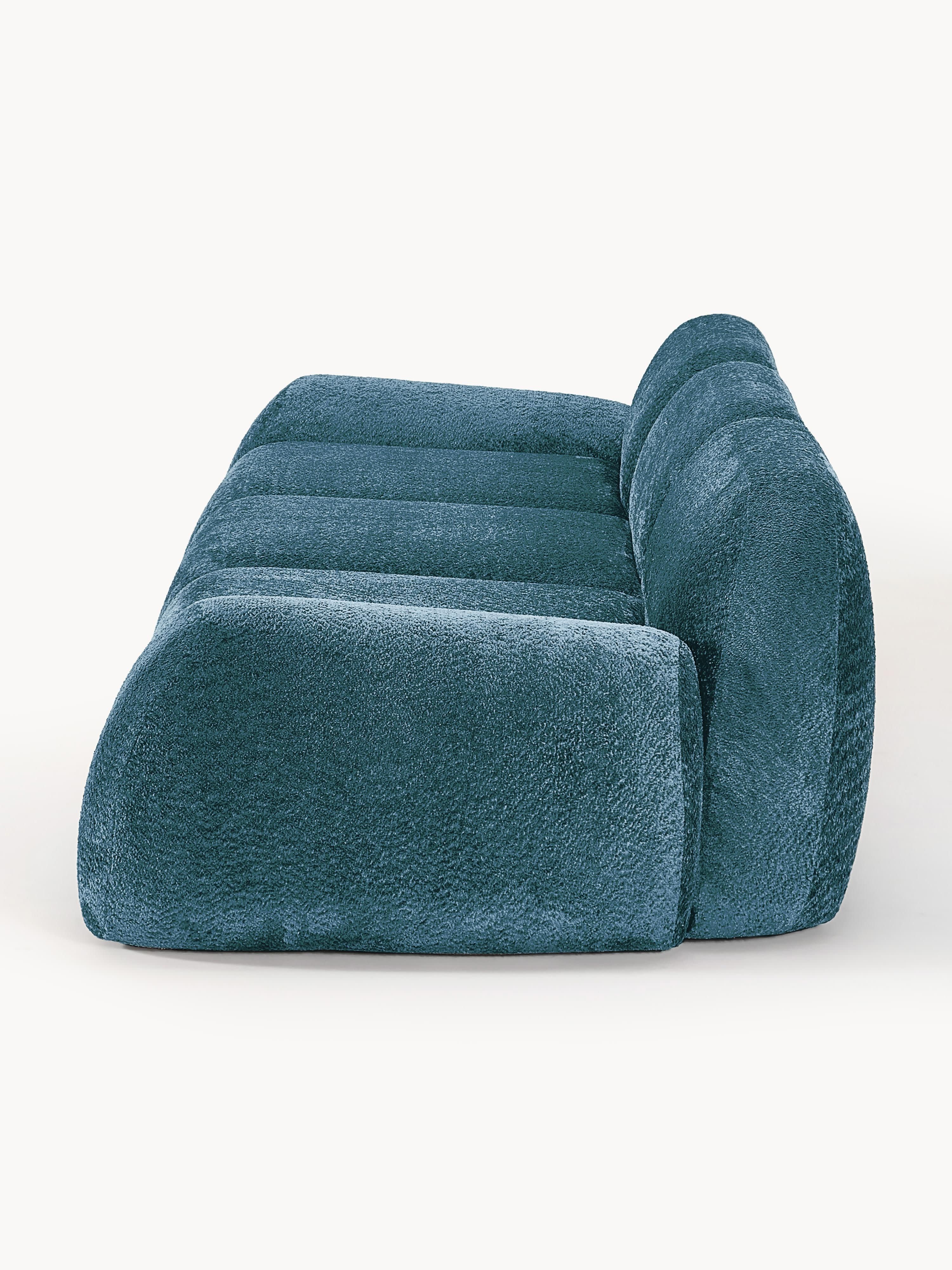 Modulares Teddy-Bouclé-Sofa Wolke (4-Sitzer)