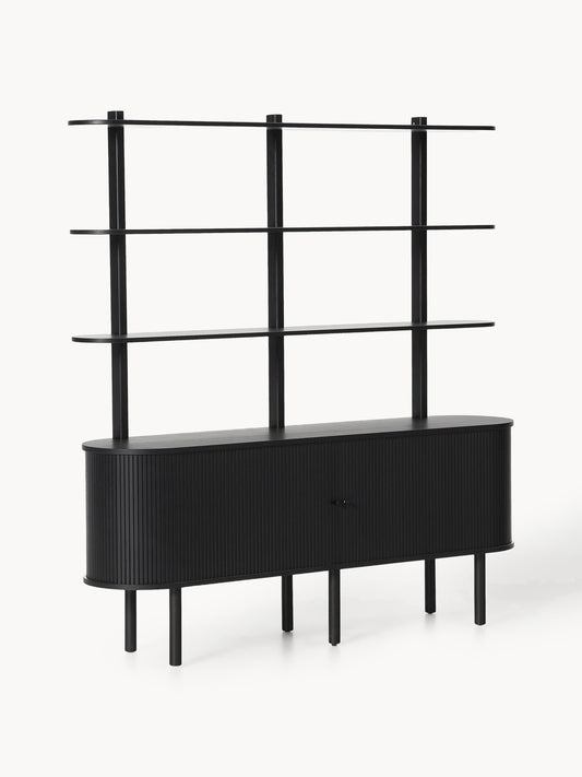 Galeriebild 1 - Großes Regal Calary mit geriffelter Front