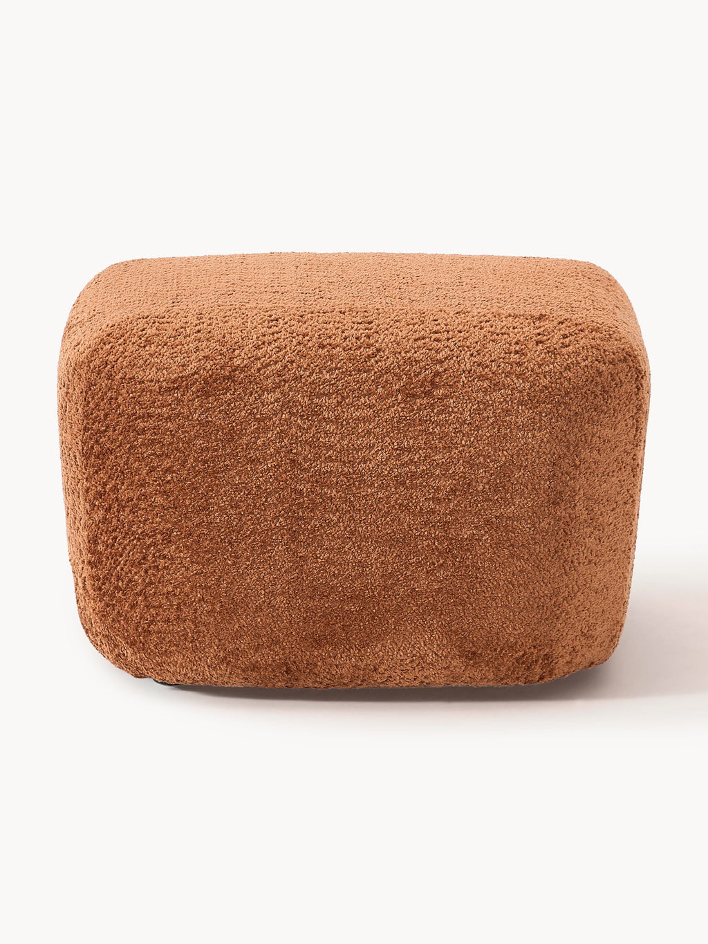Sofa-Hocker Wolke aus Teddy-Bouclé