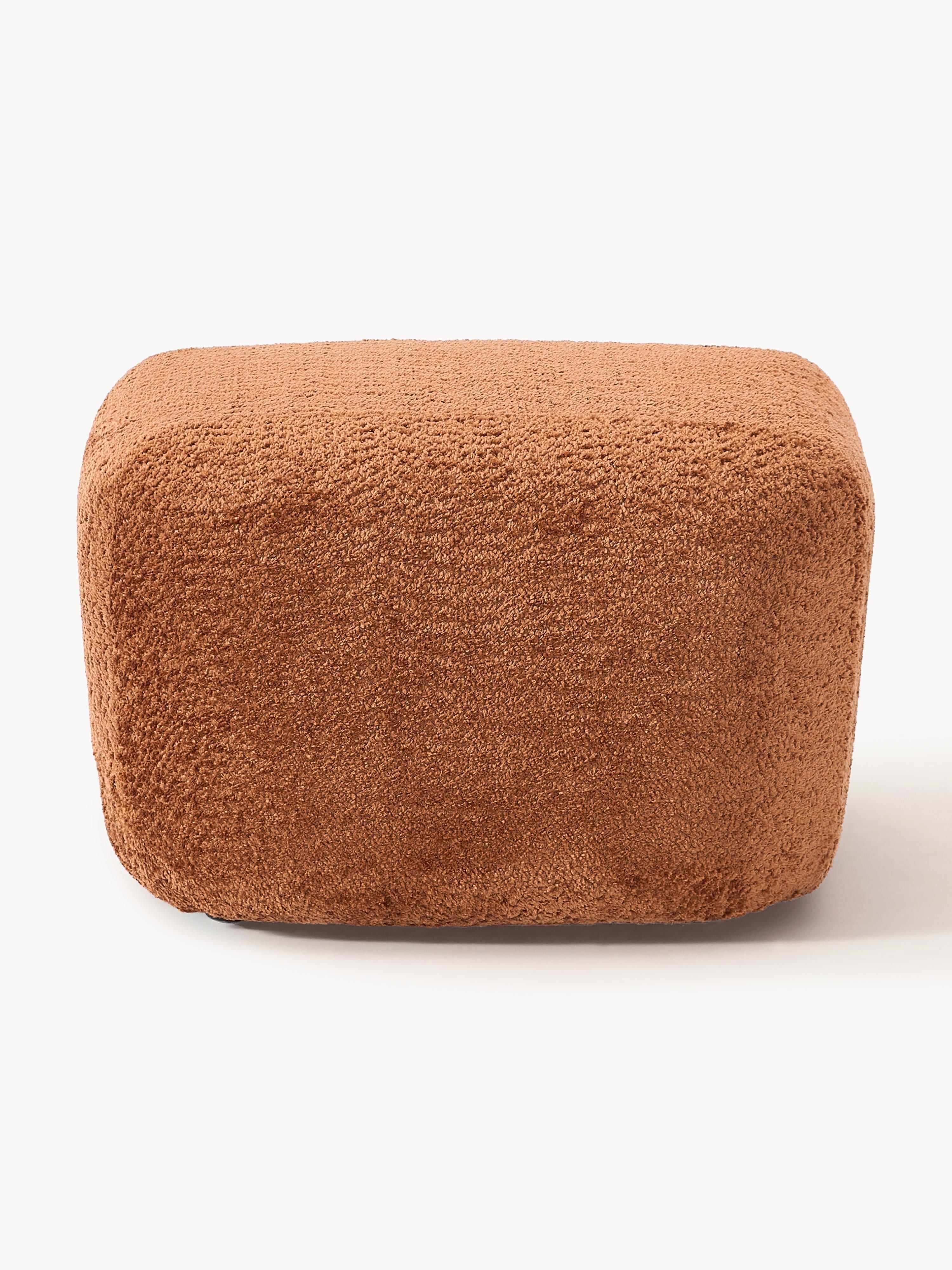 Sofa-Hocker Wolke aus Teddy-Bouclé