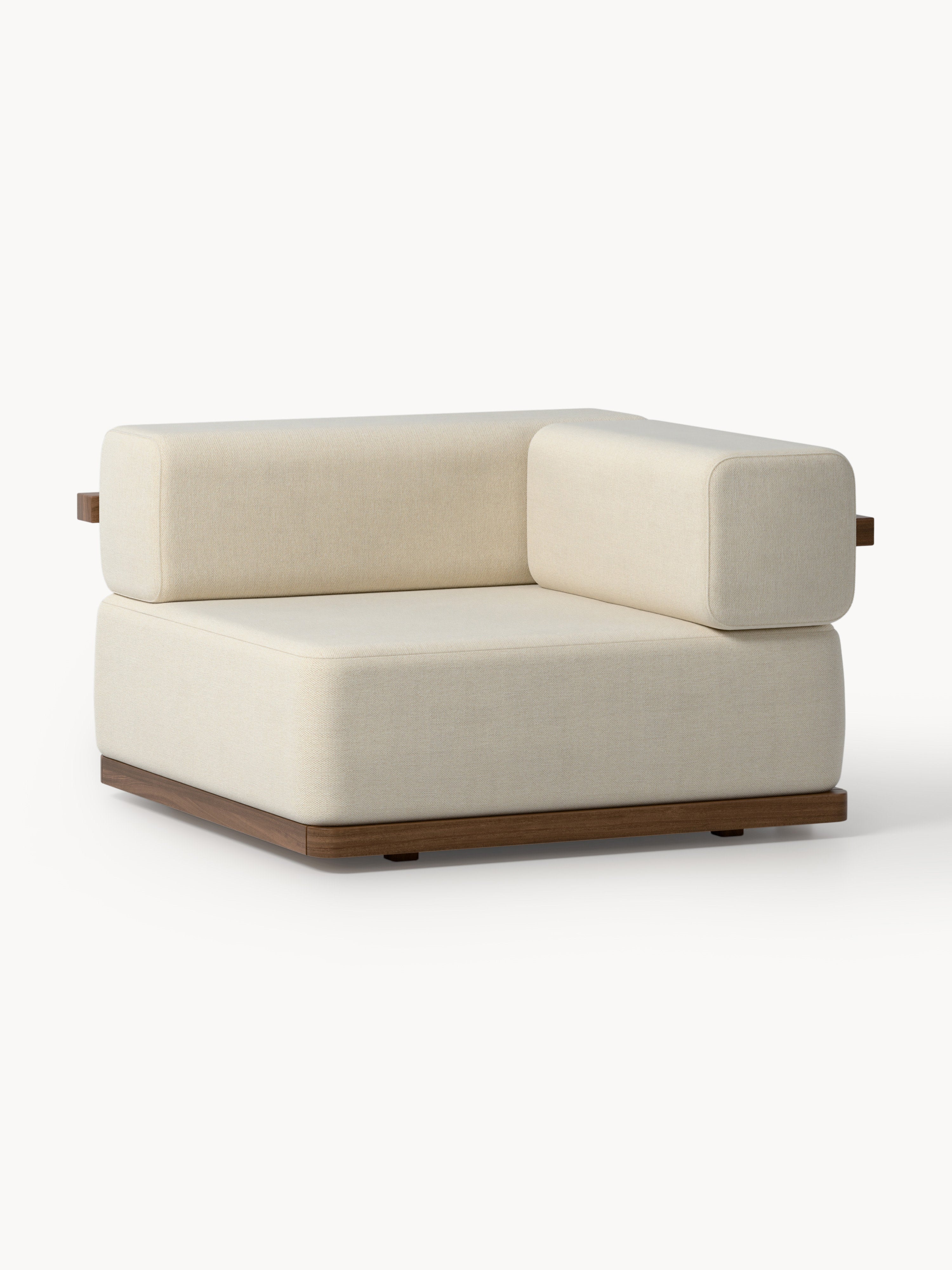 Garten-Lounge-Set Matheus aus Akazienholz, 3er-Set